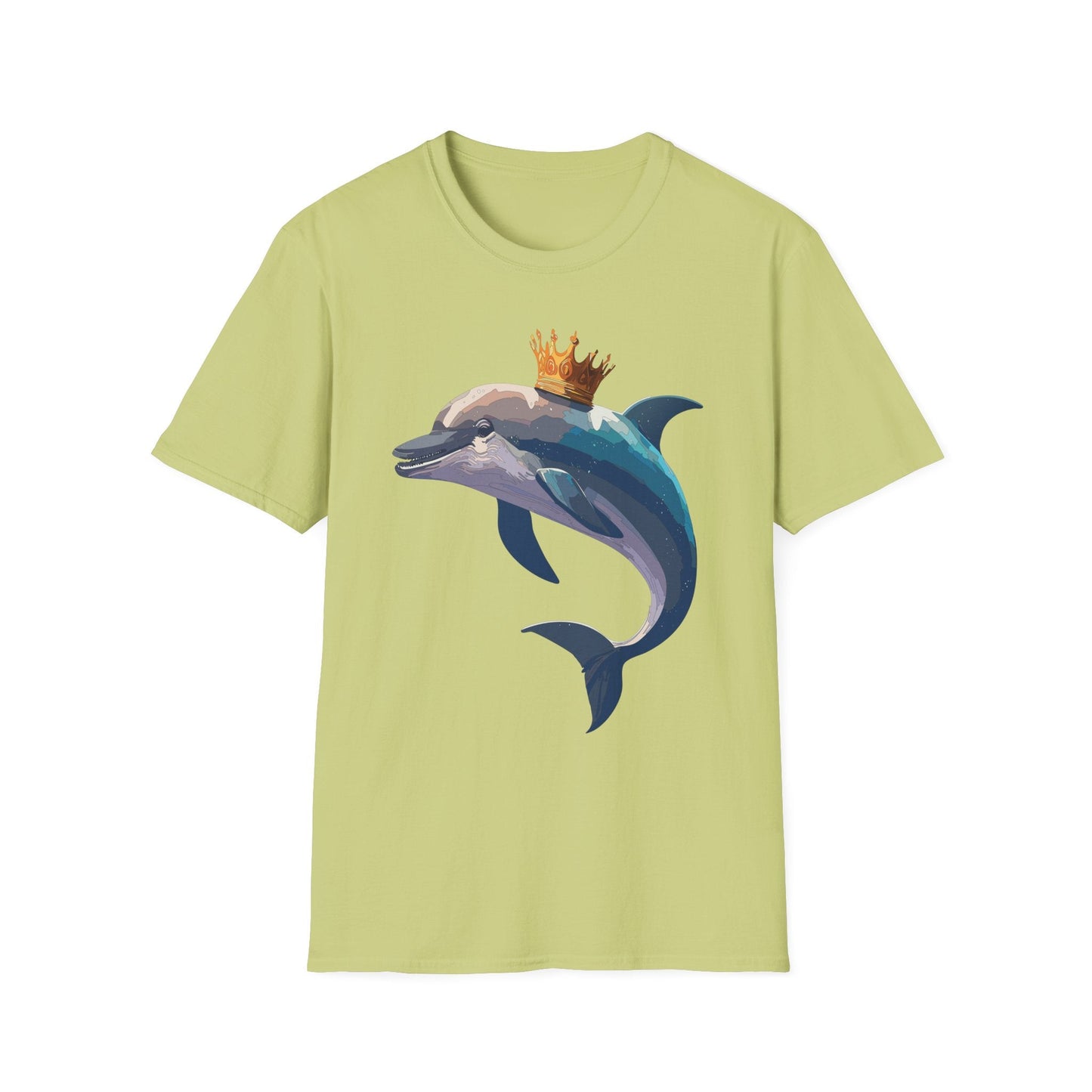 Dolphin Shirts Unisex Gildan Softstyle 64000 100 Percent Cotton Tee For Animal Lovers
