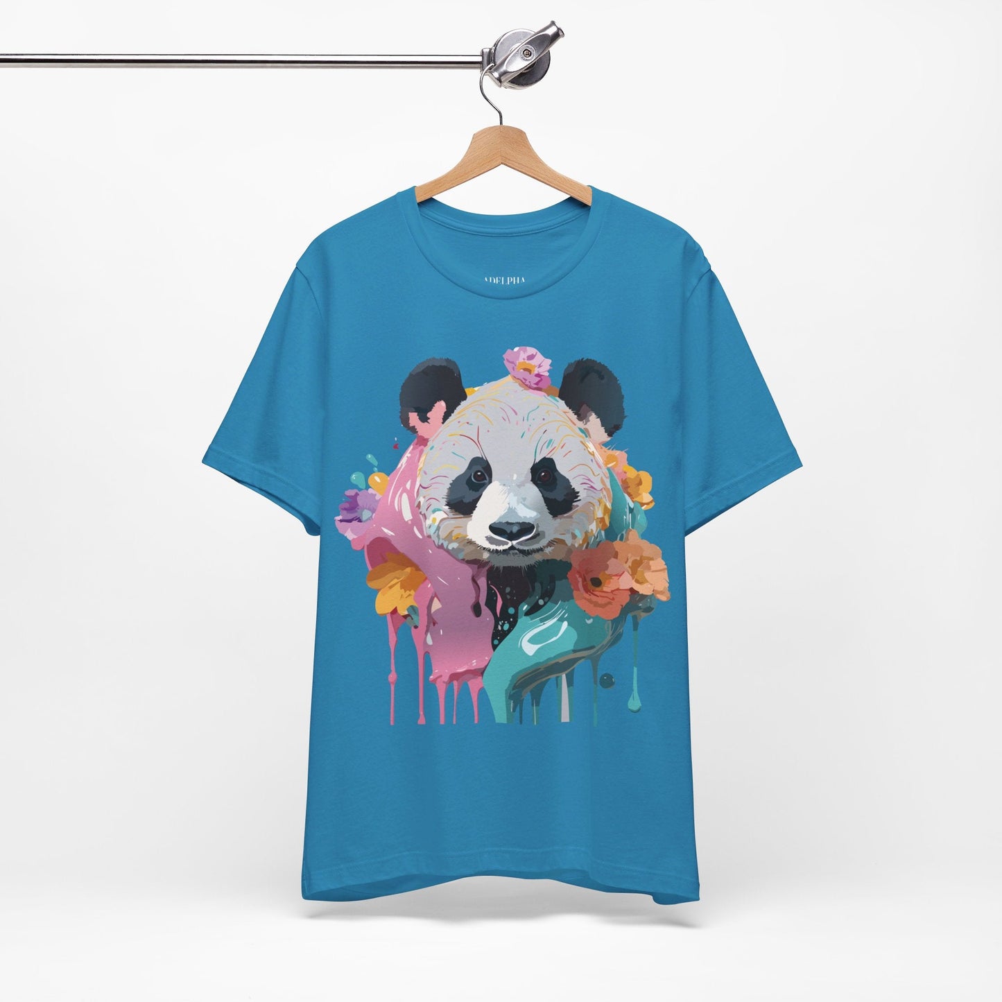 Panda Graphic Tee From Adelpha Unisex Jersey Short Sleeve Vintage Inspired Shirt