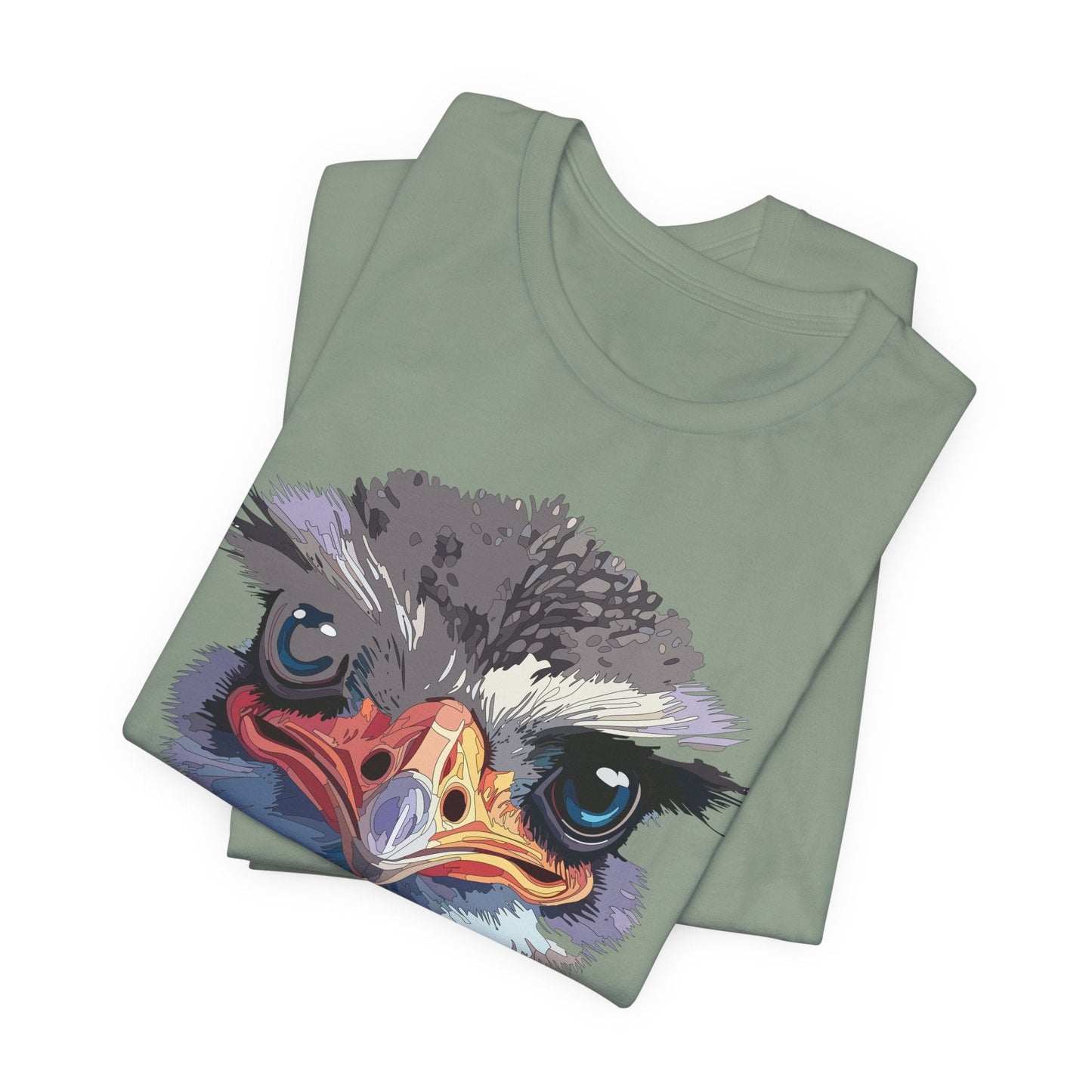 Unisex Animal Tee Shirt With Art Design Wild Animals Shirt Gildan Softstyle 64000