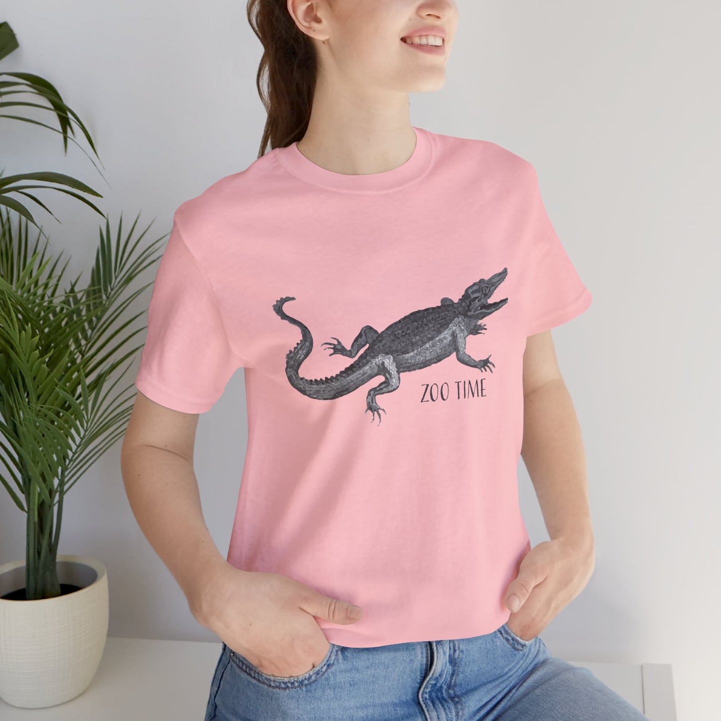 Unisex Tee Shirt with animals Print