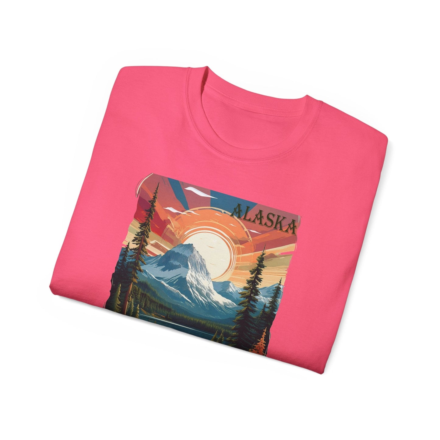 Alaska Graphic Unisex Cotton T‑Shirt 4