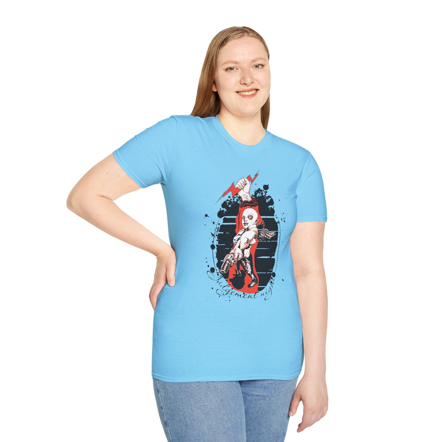 Gildan Softstyle Art Design Graphic Tee Shirt Unisex 100 Percent Ring Spun Cotton