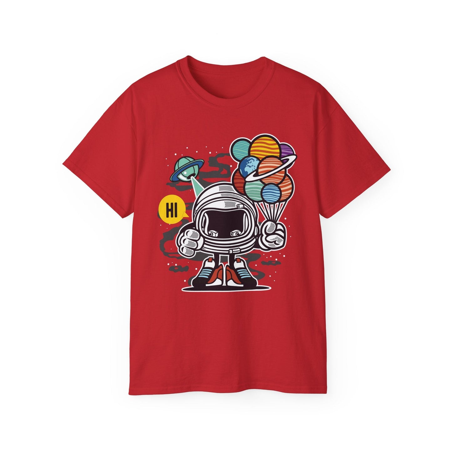 Astronaut Graphic Unisex 100 Cotton Tee 2