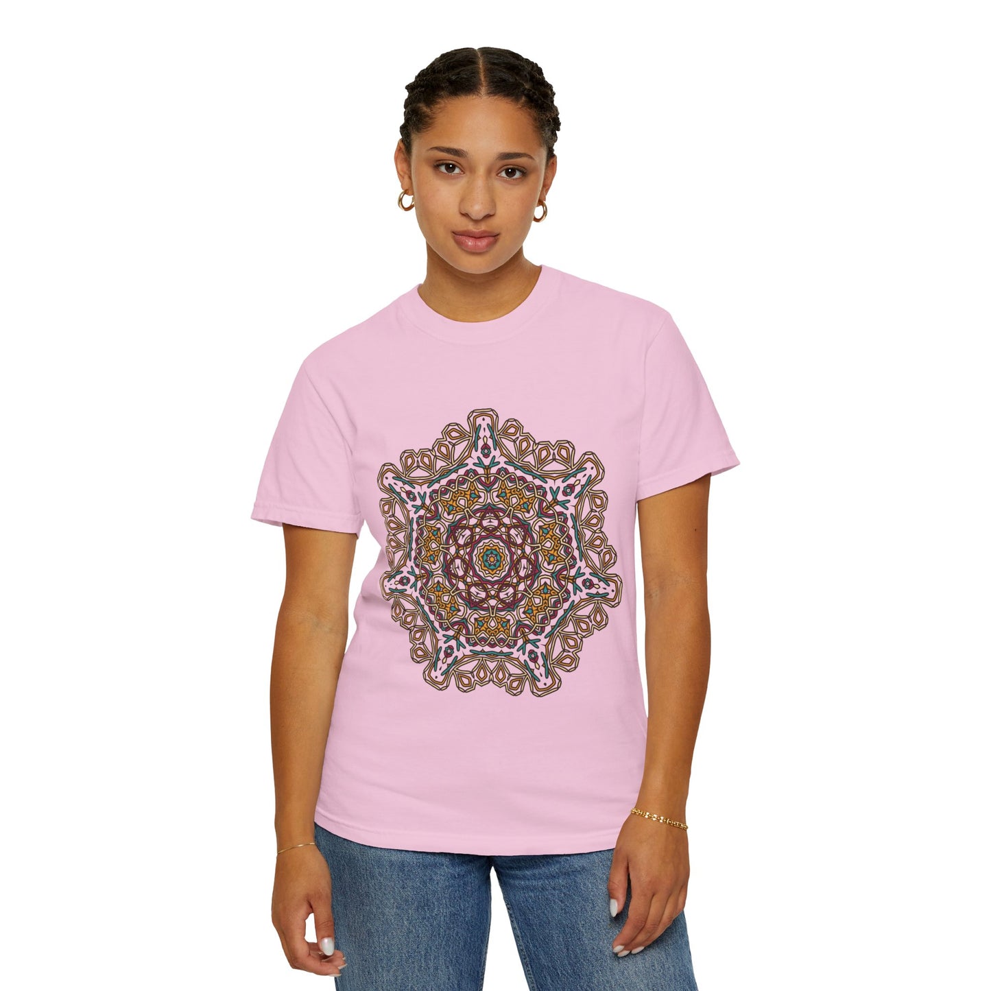 Unisex T-shirt with abstract print