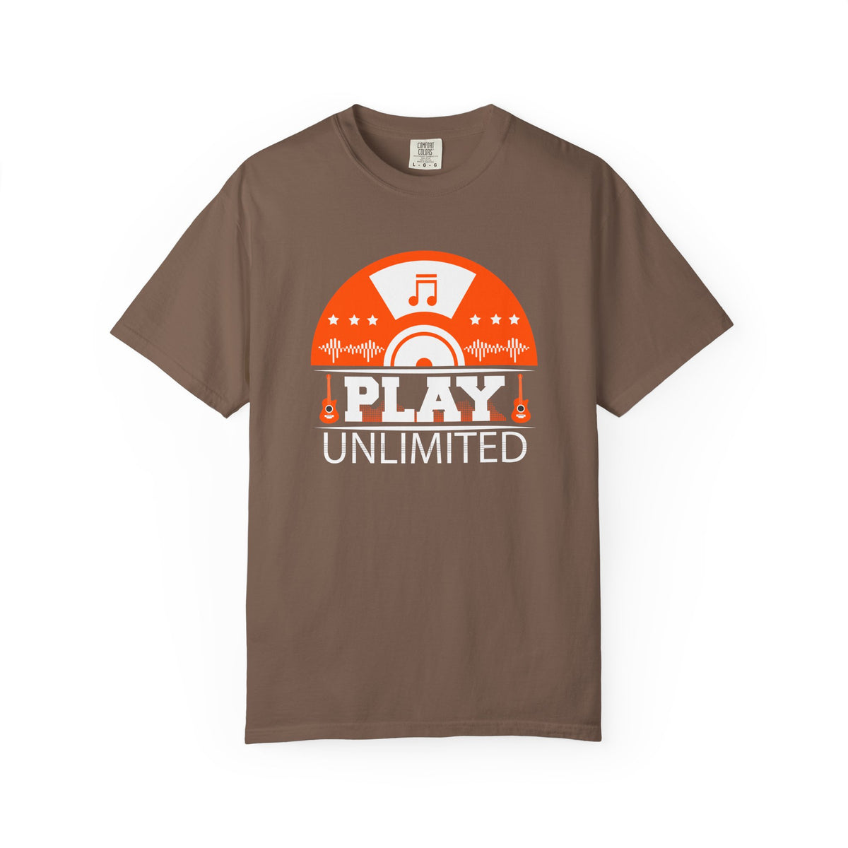 Play Unlimited music vinyl graphic T-Shirt Retro record player Unisex Cotton Tee 079
