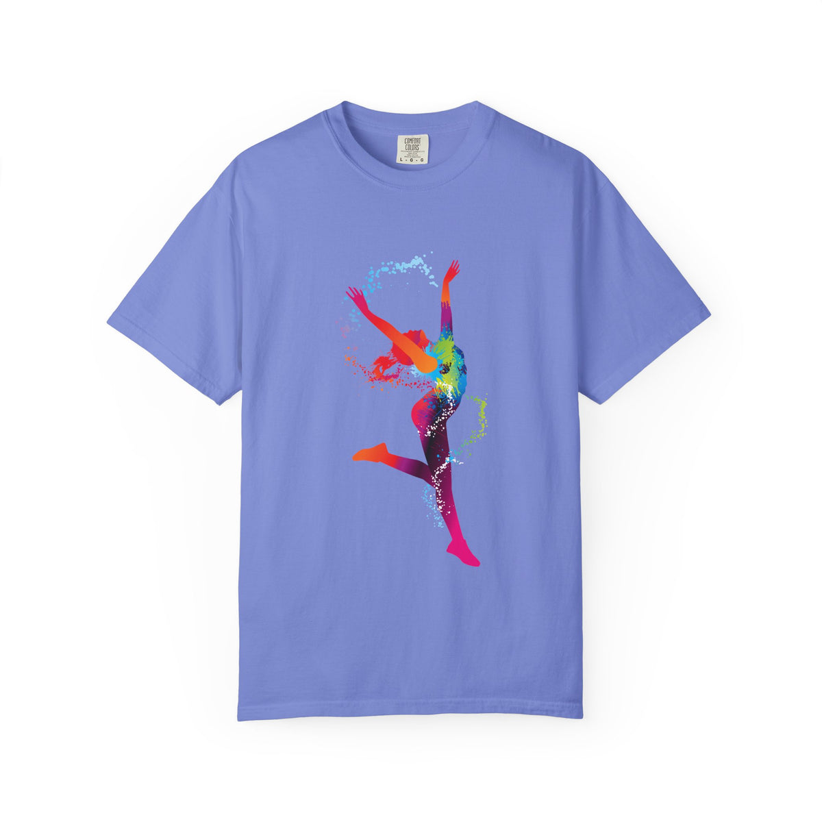Sports Graphic Unisex T-Shirt Garment Dyed Cotton Relaxed Fit Comfort Colors 3