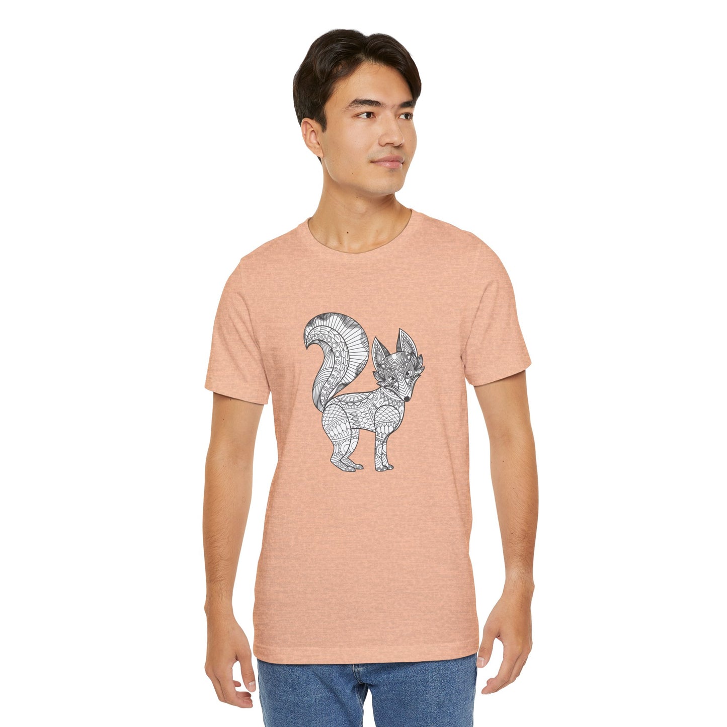 Camiseta unisex con estampado de animales 