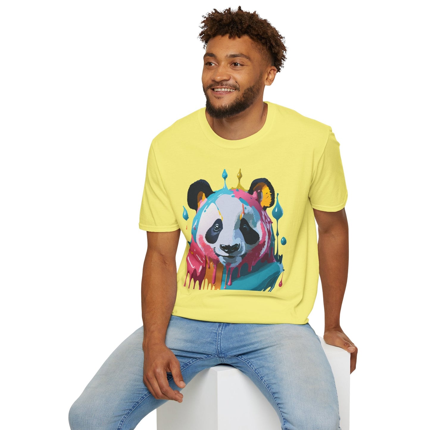 Panda Shirt Unisex T Shirt Panda Lover Gift Gildan Softstyle Tee 100 Percent Cotton