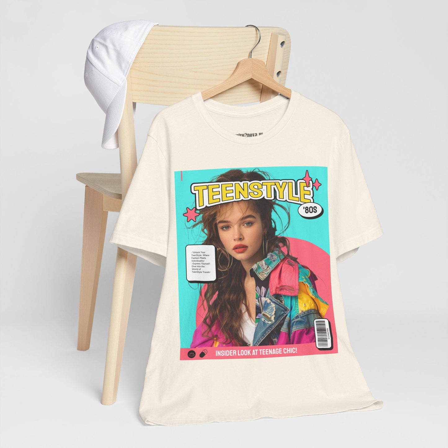 Magazine Cover Shirt Unisex Jersey Short Sleeve Tee Lightweight Breathable Fabric