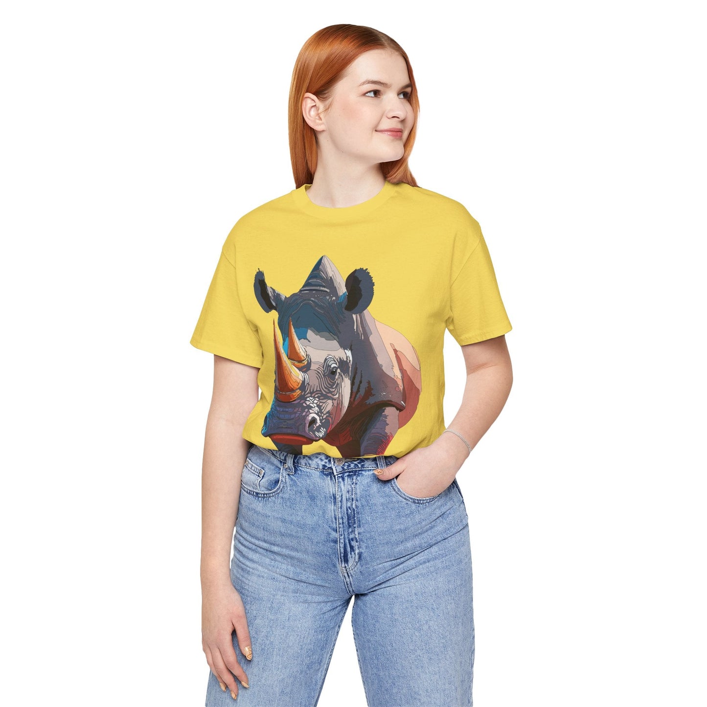 Unisex Animal Shirt Tee With Art Design Wild Animals Gildan Softstyle 64000 Graphic Tee