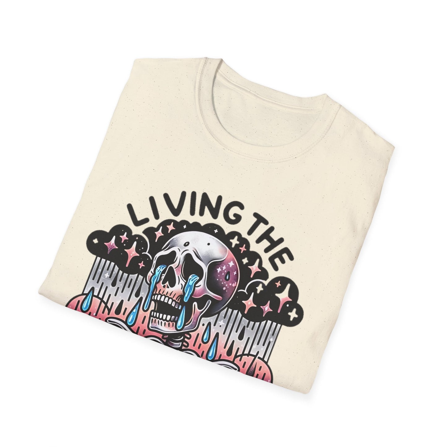 Unisex Skull Shirt Skeleton Design Gildan Softstyle 64000 Short Sleeve T Shirt For Everyday Comfort