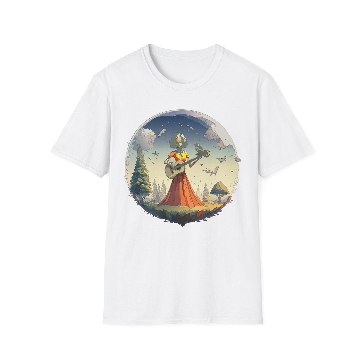 Womens T Shirts Ladies Graphic Tees Art Design Shirt Gildan Softstyle Tee Collection