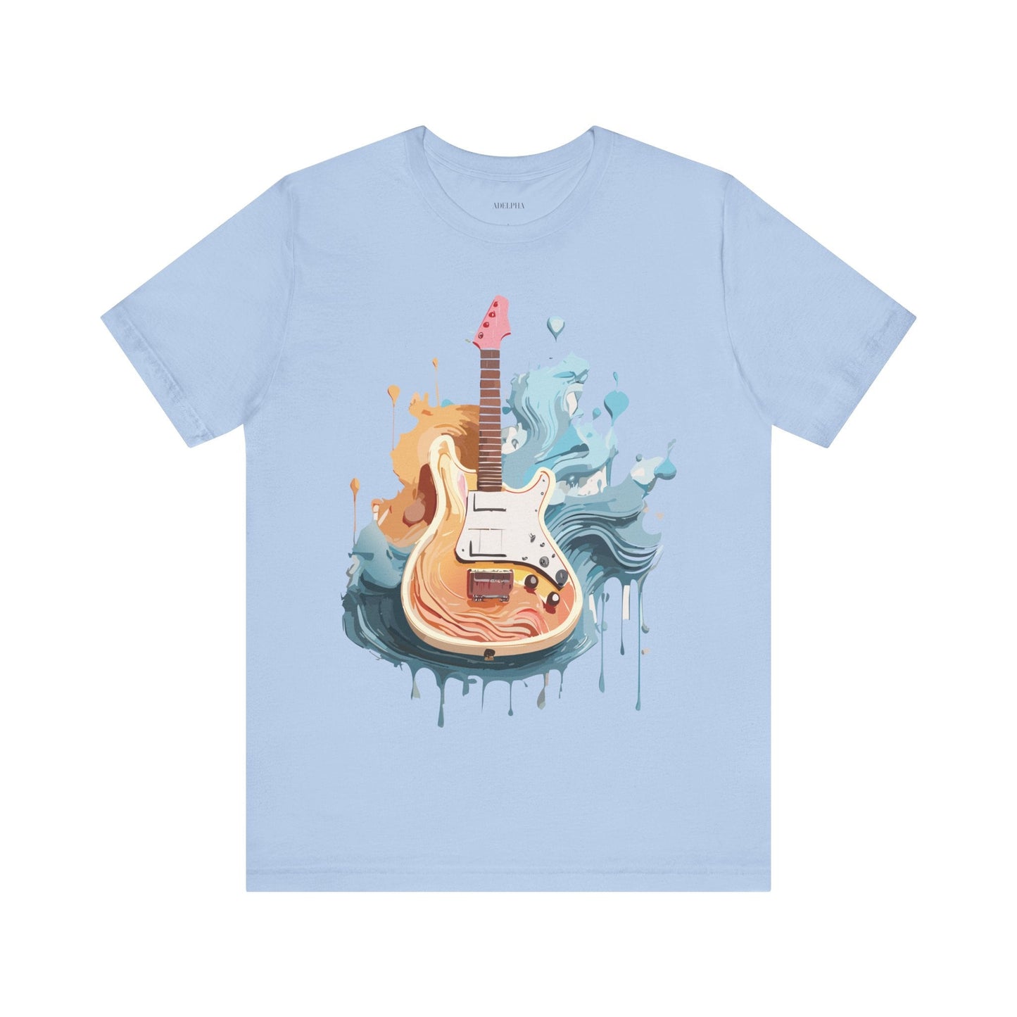 Adelpha Music Graphic T Shirt Unisex Jersey Short Sleeve Vintage Inspired Tee Art Collection
