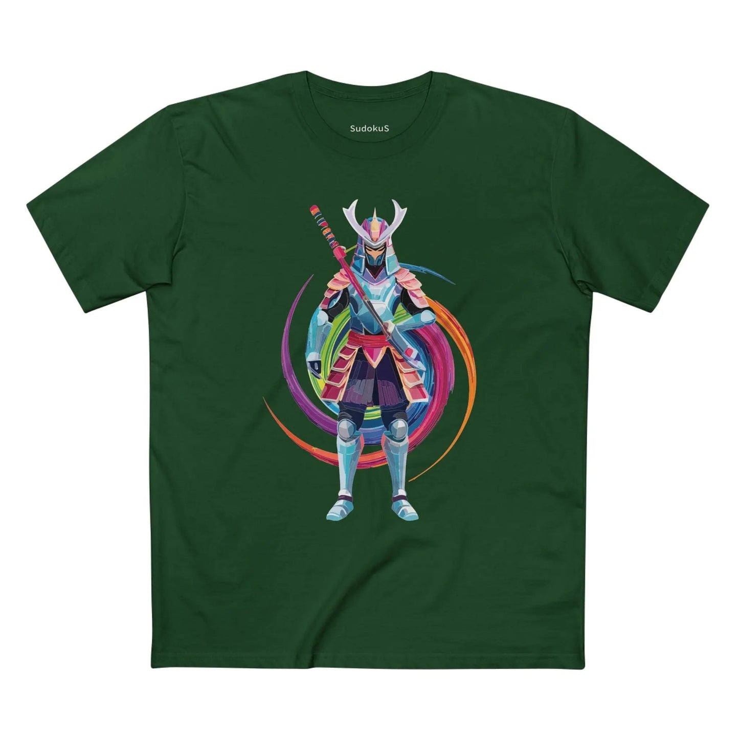 Samurai Graphic Unisex 100 Cotton Staple Tee 34