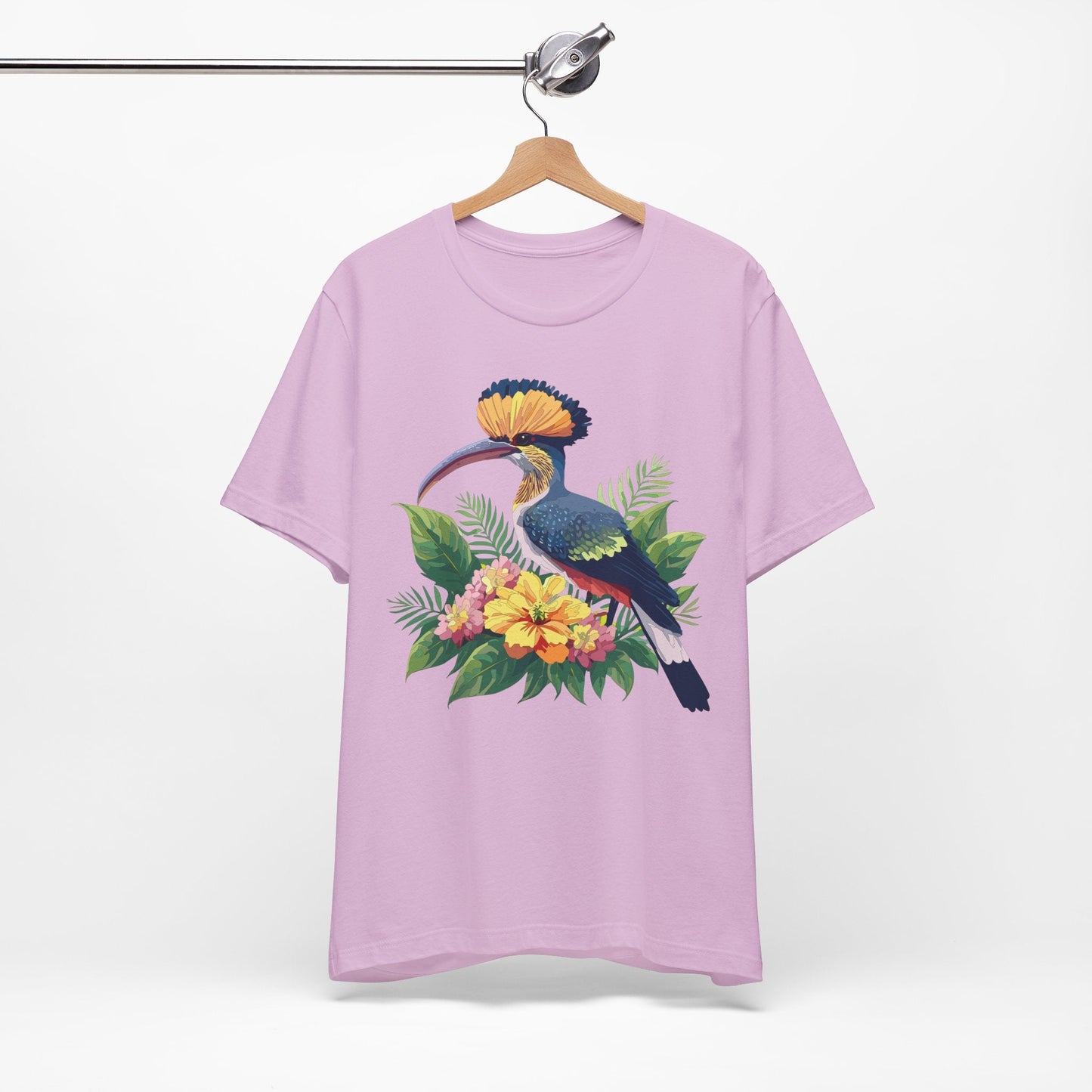 Unisex Animal Tee Shirt With Art Design Wild Animals Short Sleeve Jersey Tee For Everyday