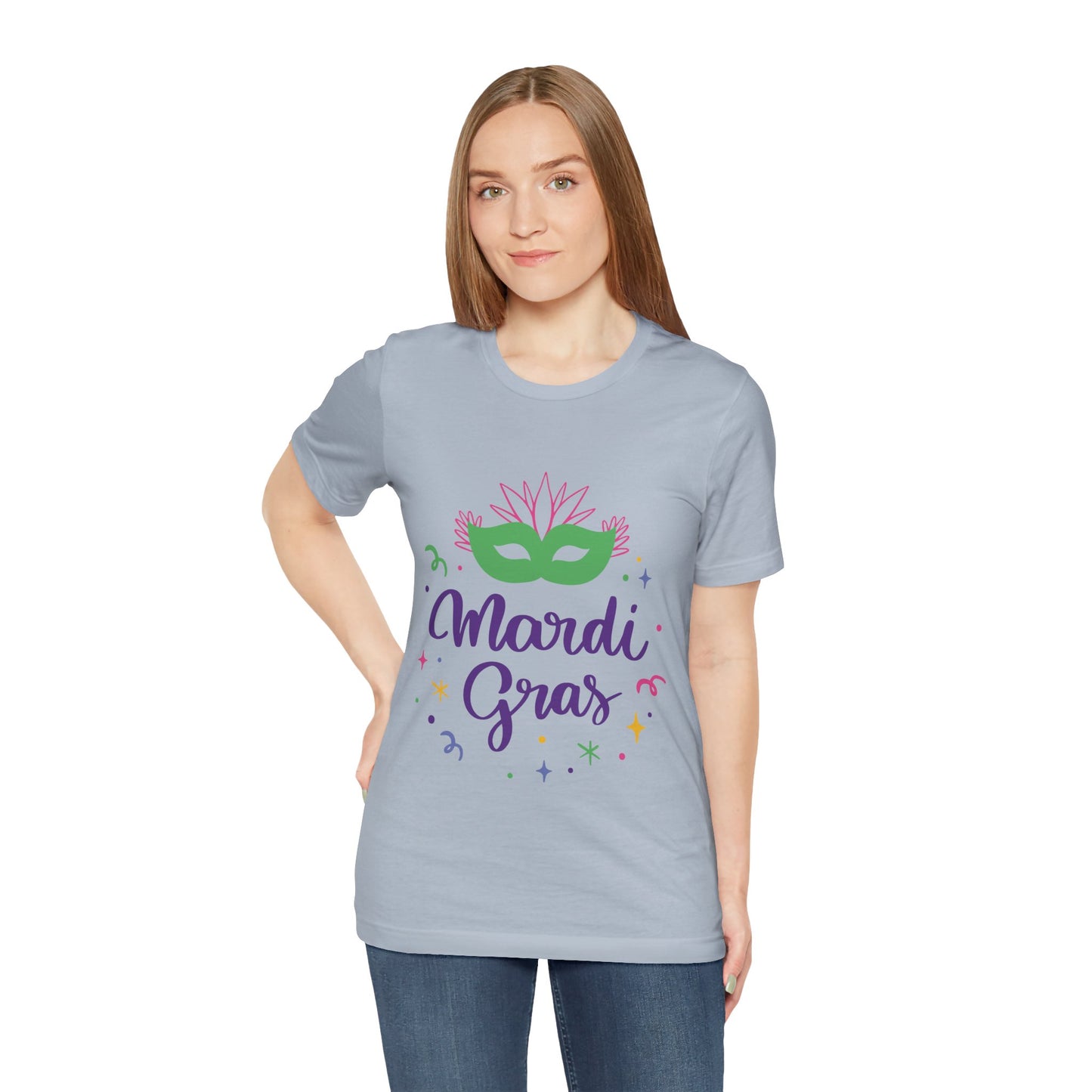 Unisex Cotton Tee Shirt for Mardi Gras