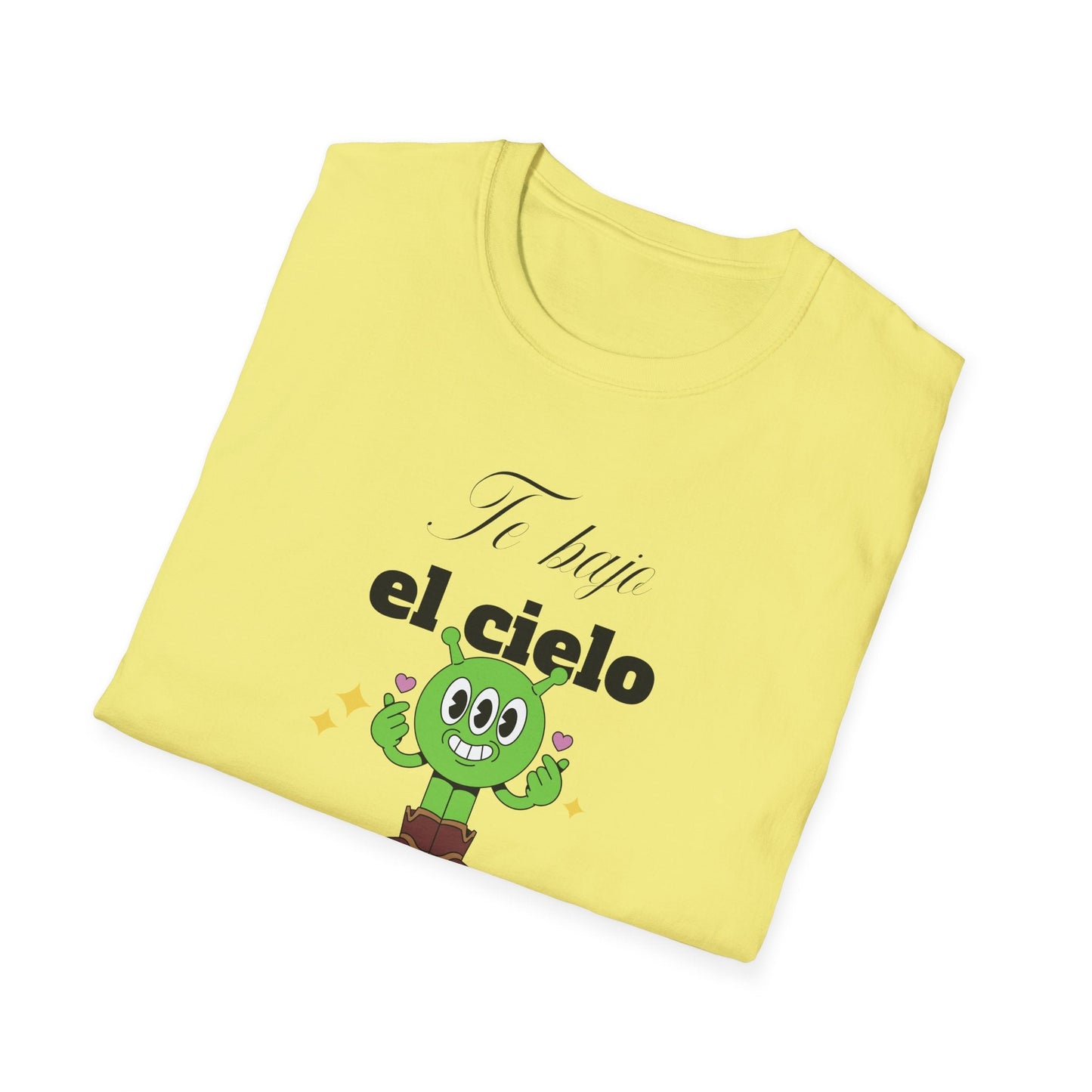 TShirt  Spanish Te llevo el cielo y las estrellas Cute Cactus Graphic