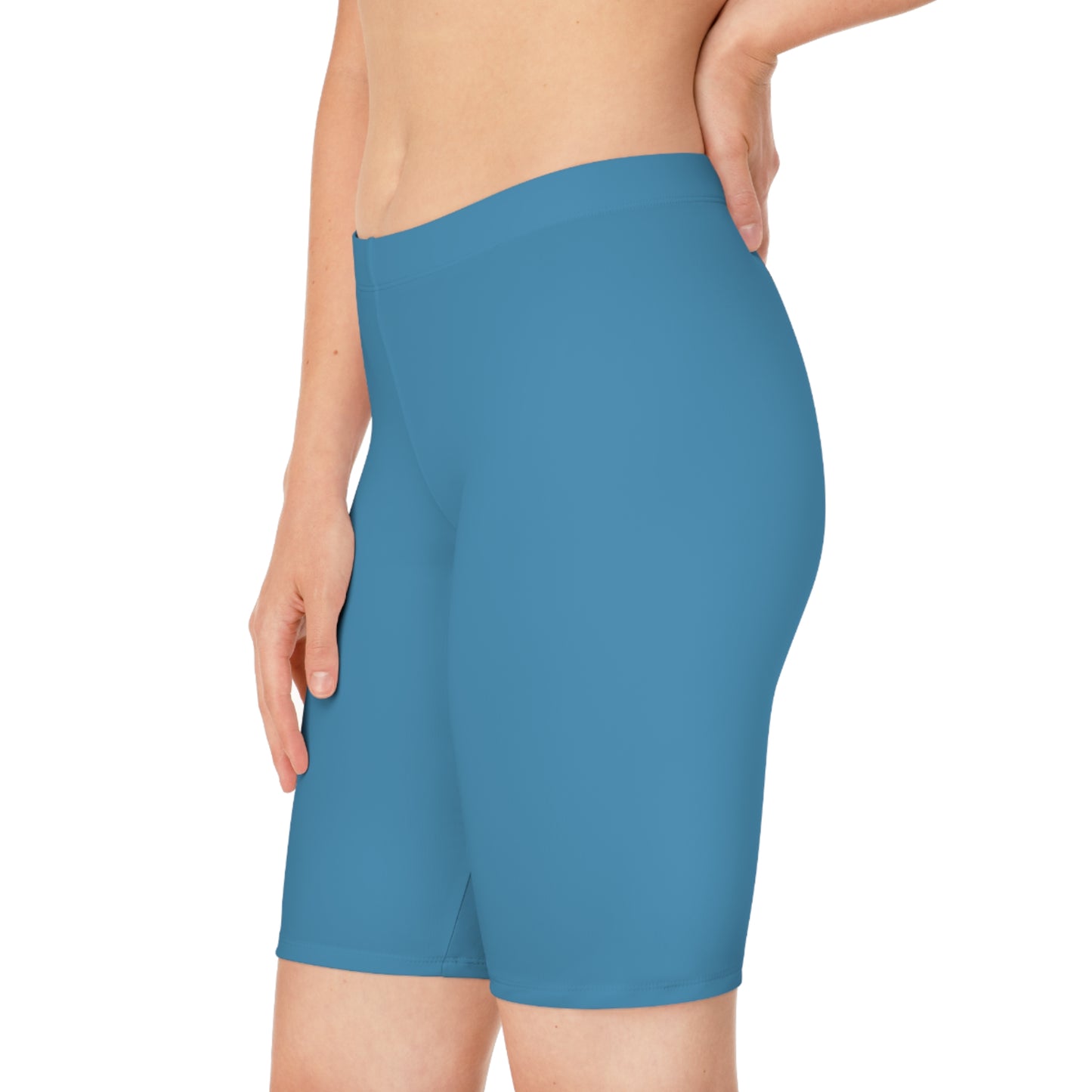 Blue Color Biker Shorts, Blue Biker Shorts 1