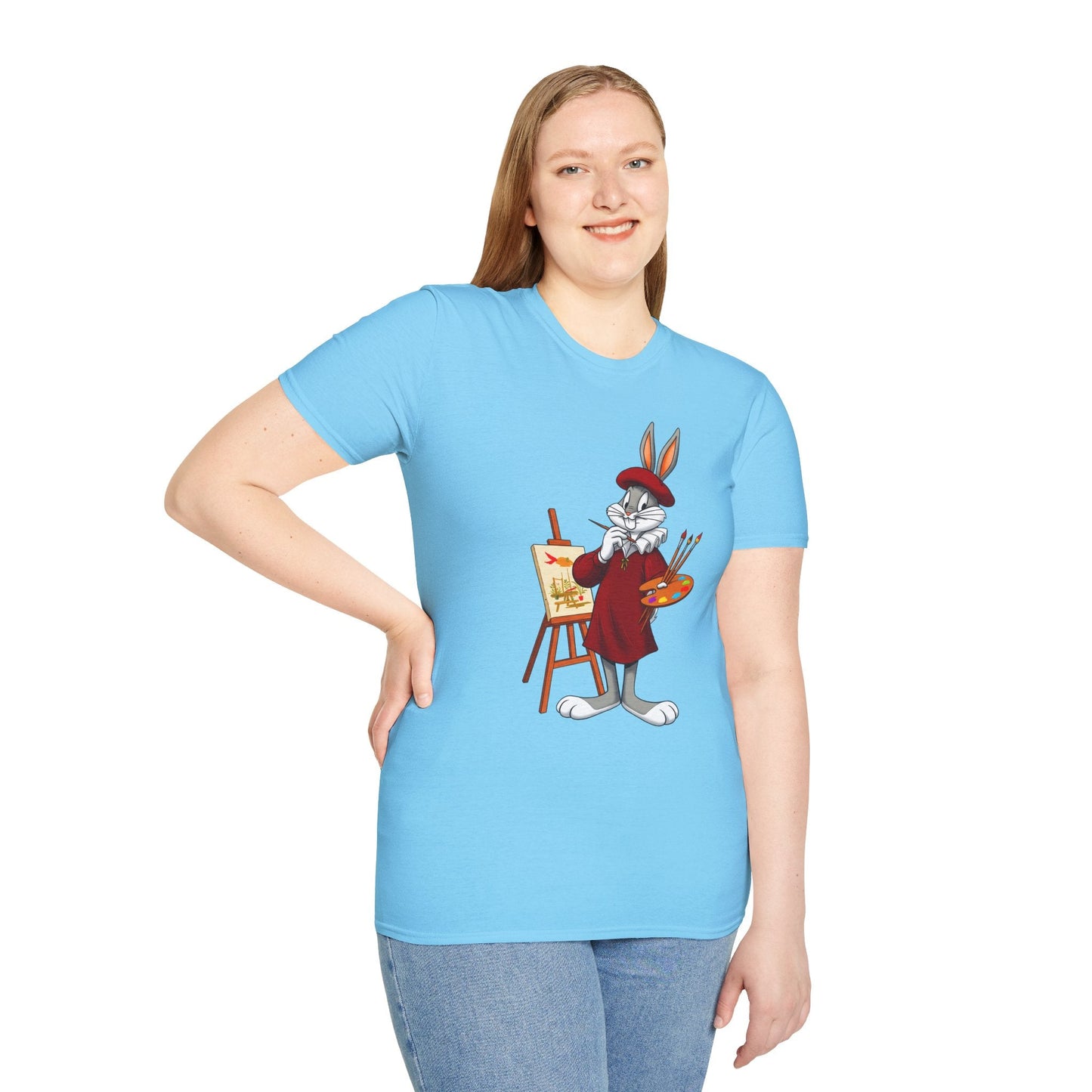 Bugs Bunny Cartoon Shirt Unisex Tee Shirt With Classic Animation Design Graphic Artwork
