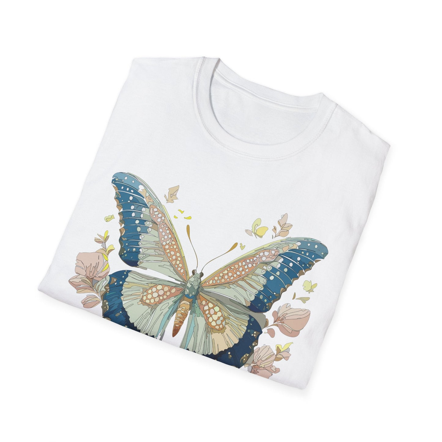 Butterfly Shirt Unisex T Shirt Monarch Butterfly Softstyle Gildan 100 Cotton Tee