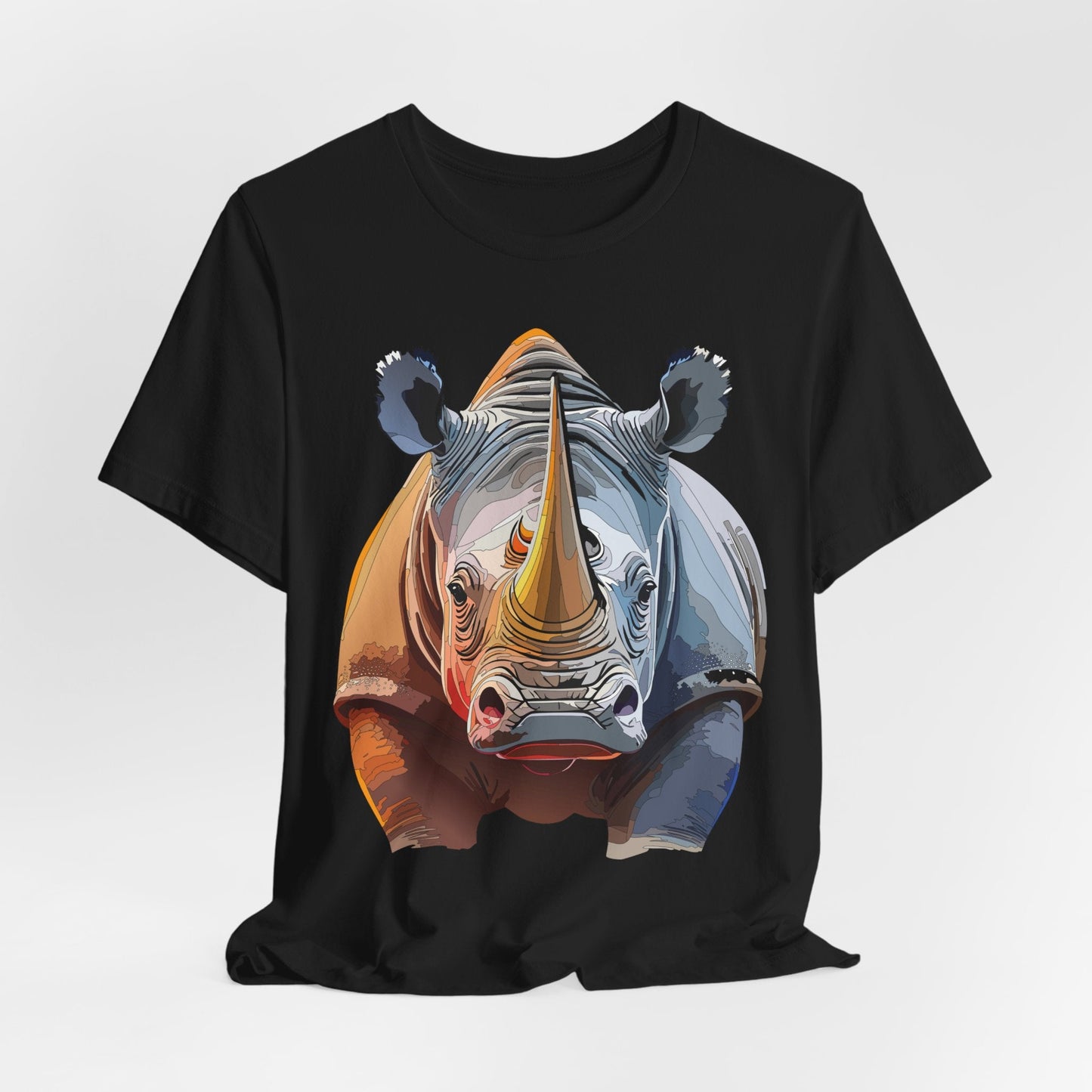 Unisex Animal Graphic Tee Shirt With Art Design Wild Animals Shirt Gildan Softstyle Cotton