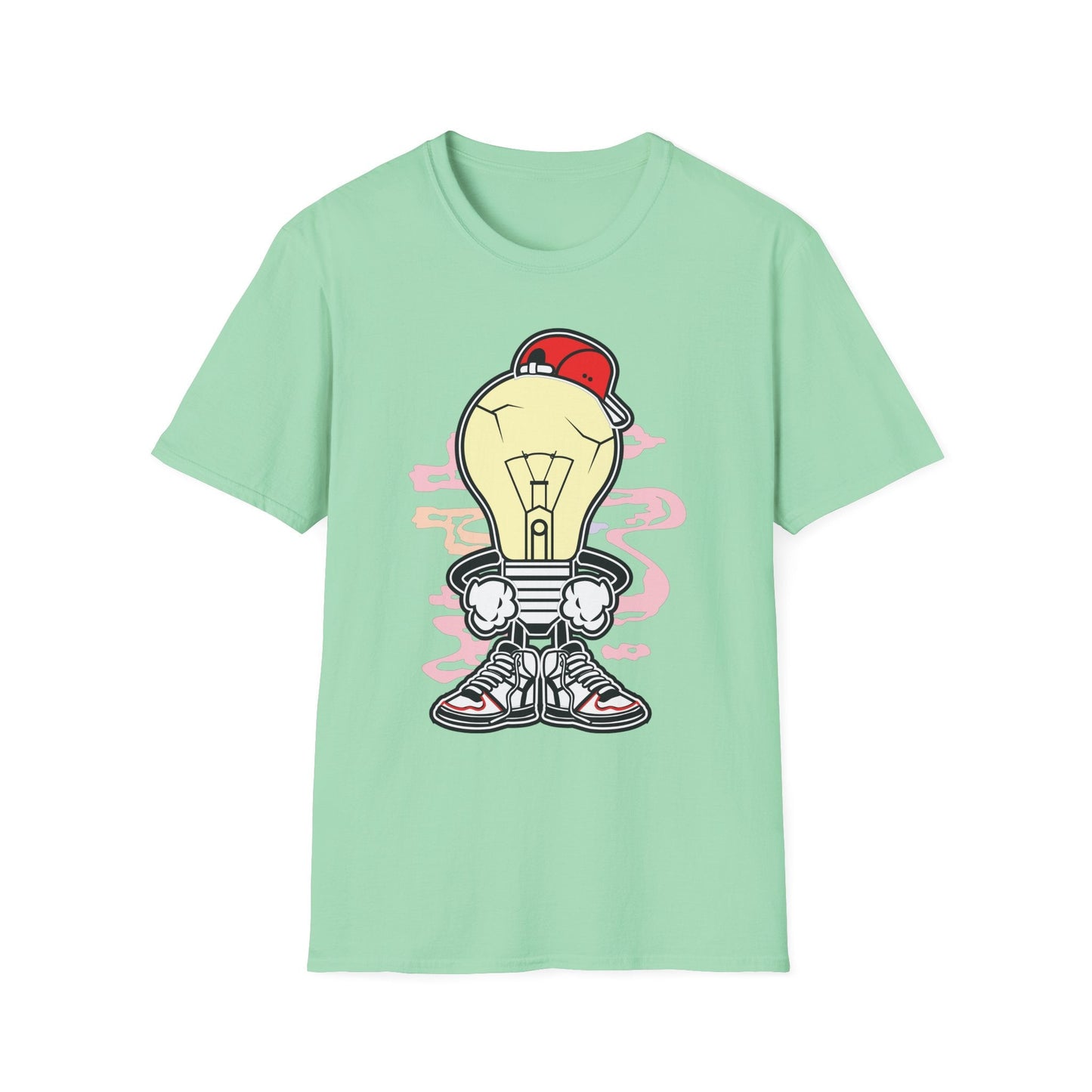 Cartoon T Shirt Animation Tee Funny Graphic Unisex Gildan Softstyle 64000 Cotton Tee