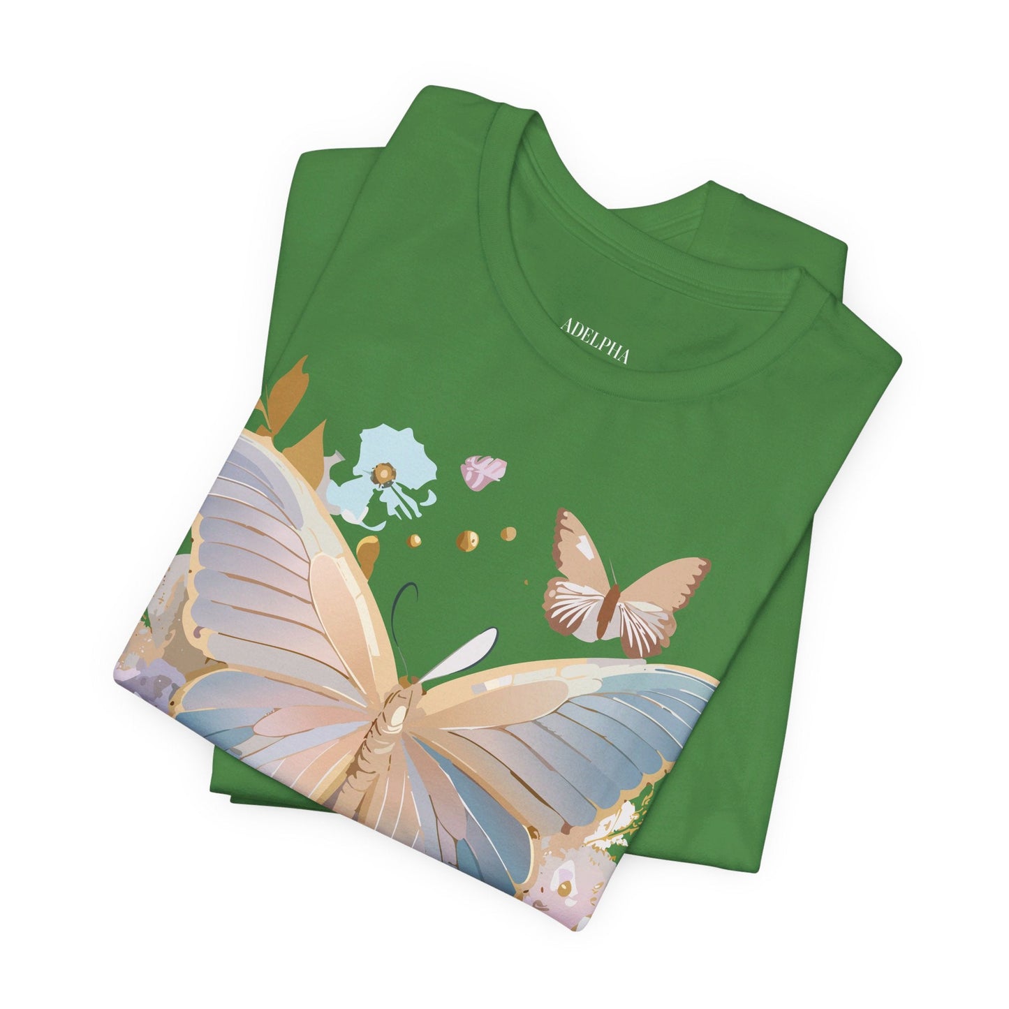 Butterfly Graphic T Shirt Unisex Vintage Artwork Tee By Adelpha