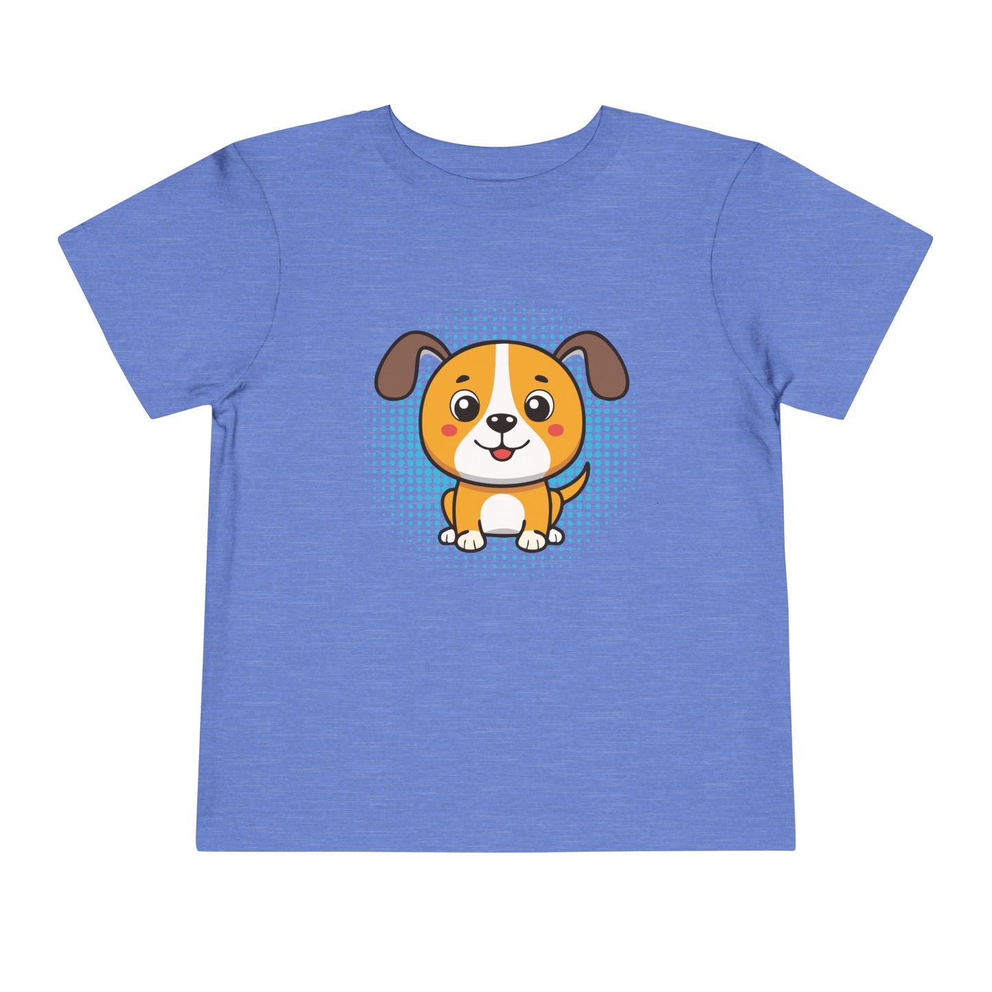 Bonita camiseta de manga corta para niños pequeños con diseño de cachorro: regalo adorable para amantes de las mascotas (2 a 5 años)