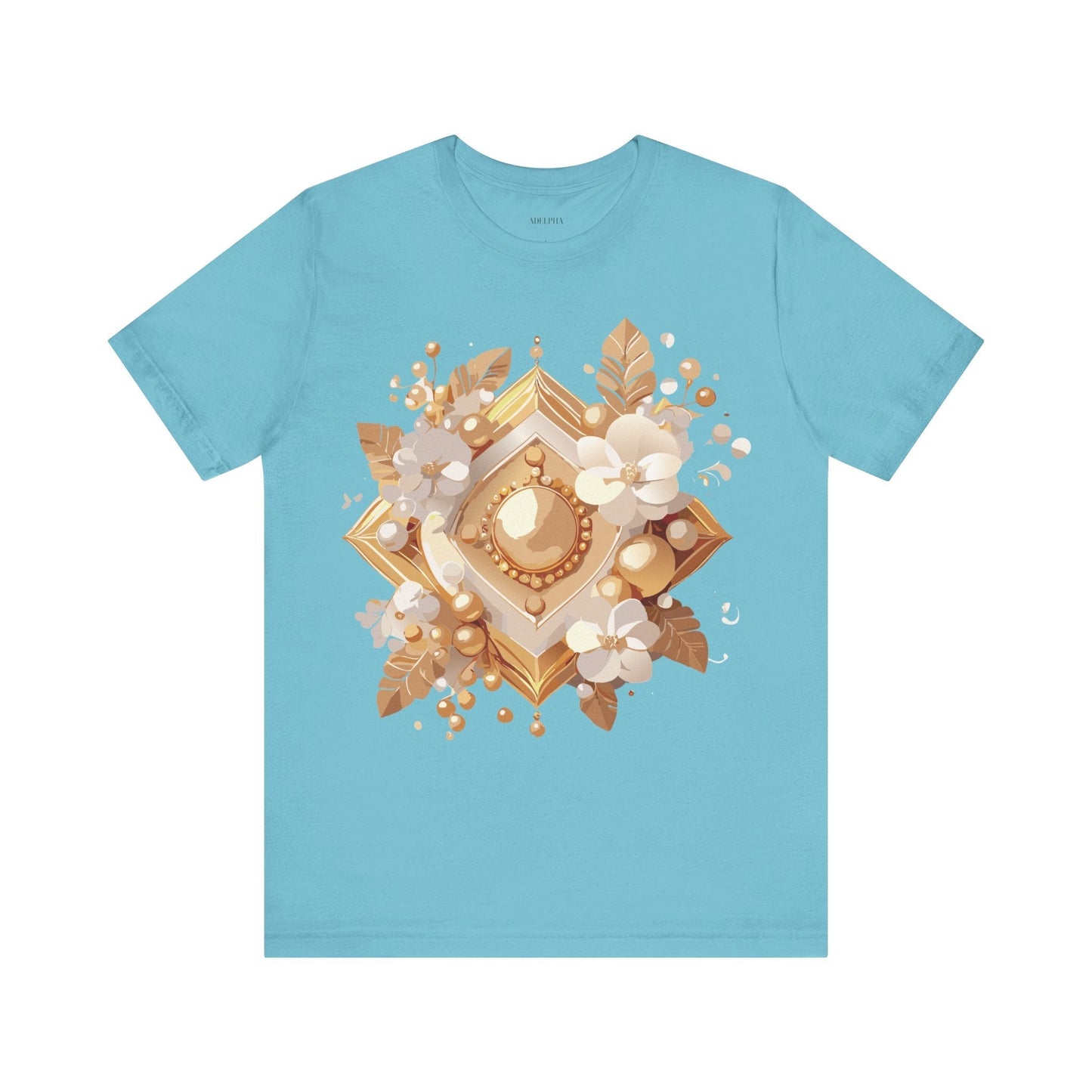 Jewelry Graphic Unisex 100 Cotton Vintage Treasure Art T-Shirt 28