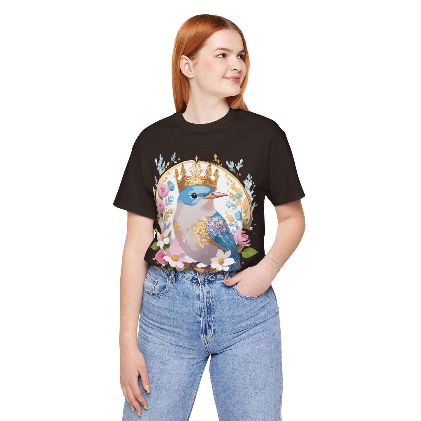 Adelpha Medallion Graphic Tee Unisex Jersey Short Sleeve Vintage Inspired Artwork