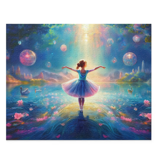 Ballerina Puzzle 500-Chipboard Pieces in Box | Kids Puzzles Size: 16" x 20",  Ages 9+ and Family pn16