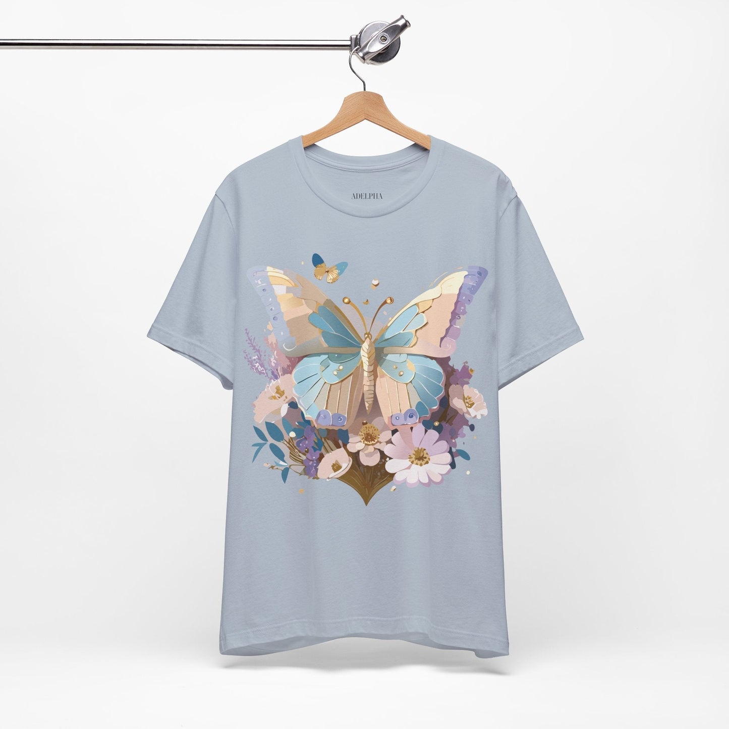 Adelpha Vintage Inspired Graphic T Shirt Unisex Short Sleeve