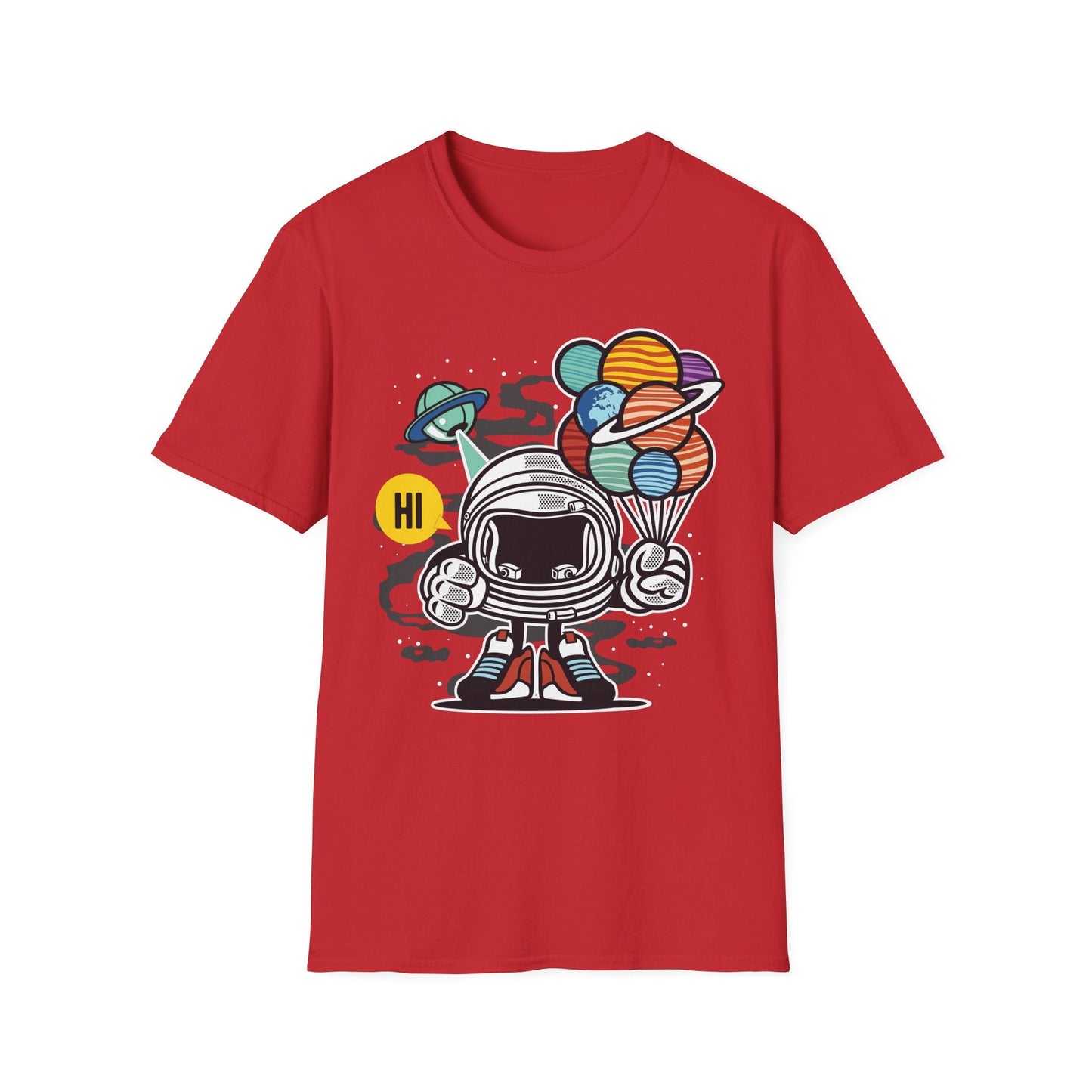 Cartoon T Shirt Animation Tee Funny Graphic Tee Gildan Softstyle 64000 Unisex Comfort