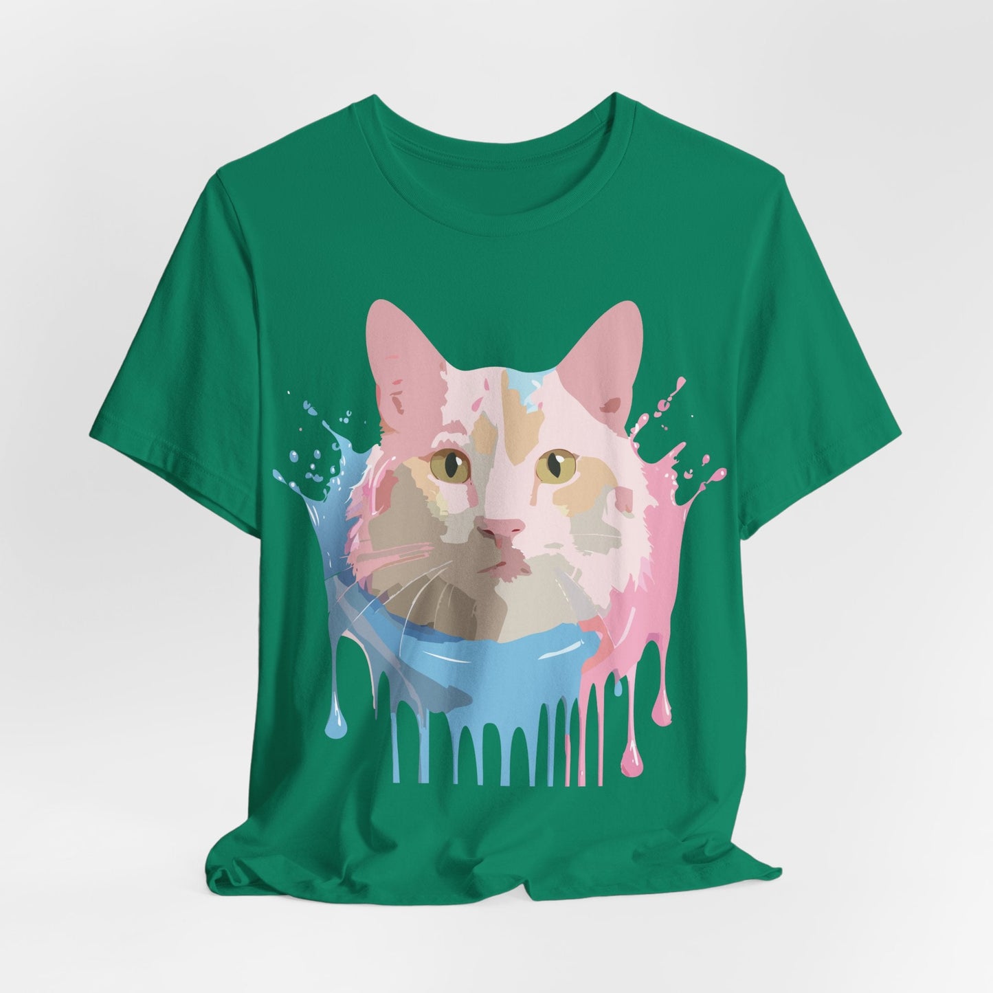 Cat Graphic Tee Unisex Shirt With Vintage Artwork From Adelpha