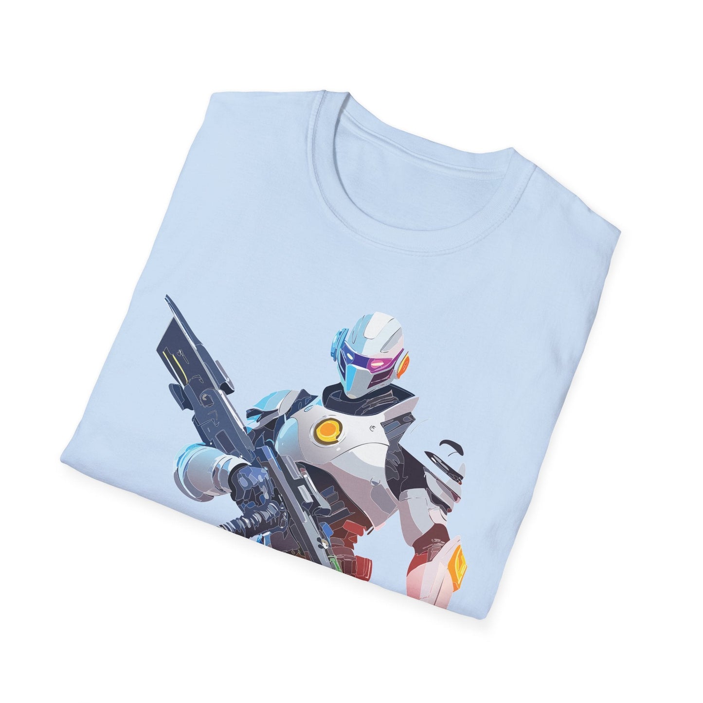 Unisex Robocop T Shirt Graphic With Classic Robocop Design Softstyle 100 Cotton Tee