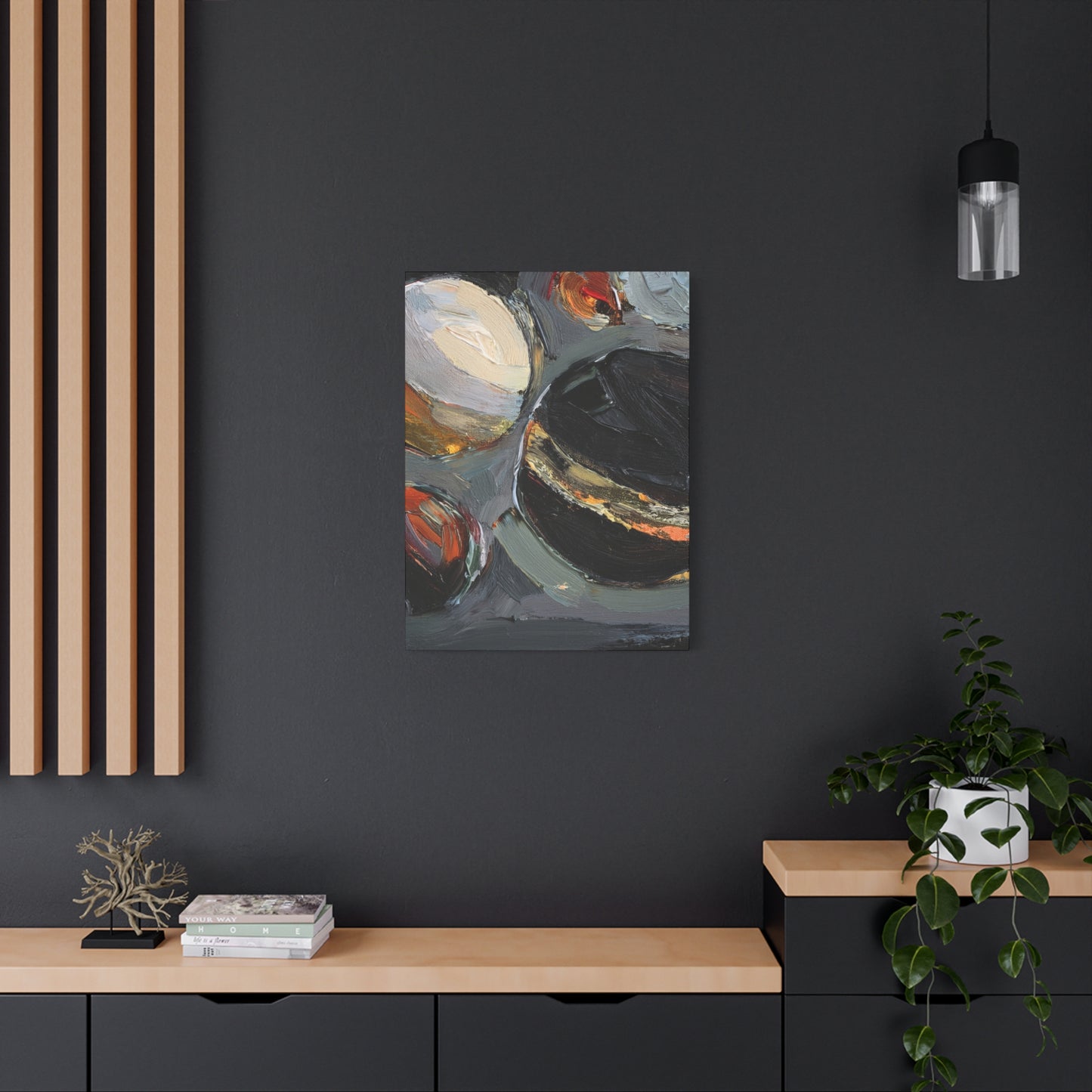 Abstract Oil Painting Print Canvas 20x24,20x30,24x30 24x32,24x36,30x40 32x48,36x48,40x60 Pine-Wood Inner Frame ABS-71