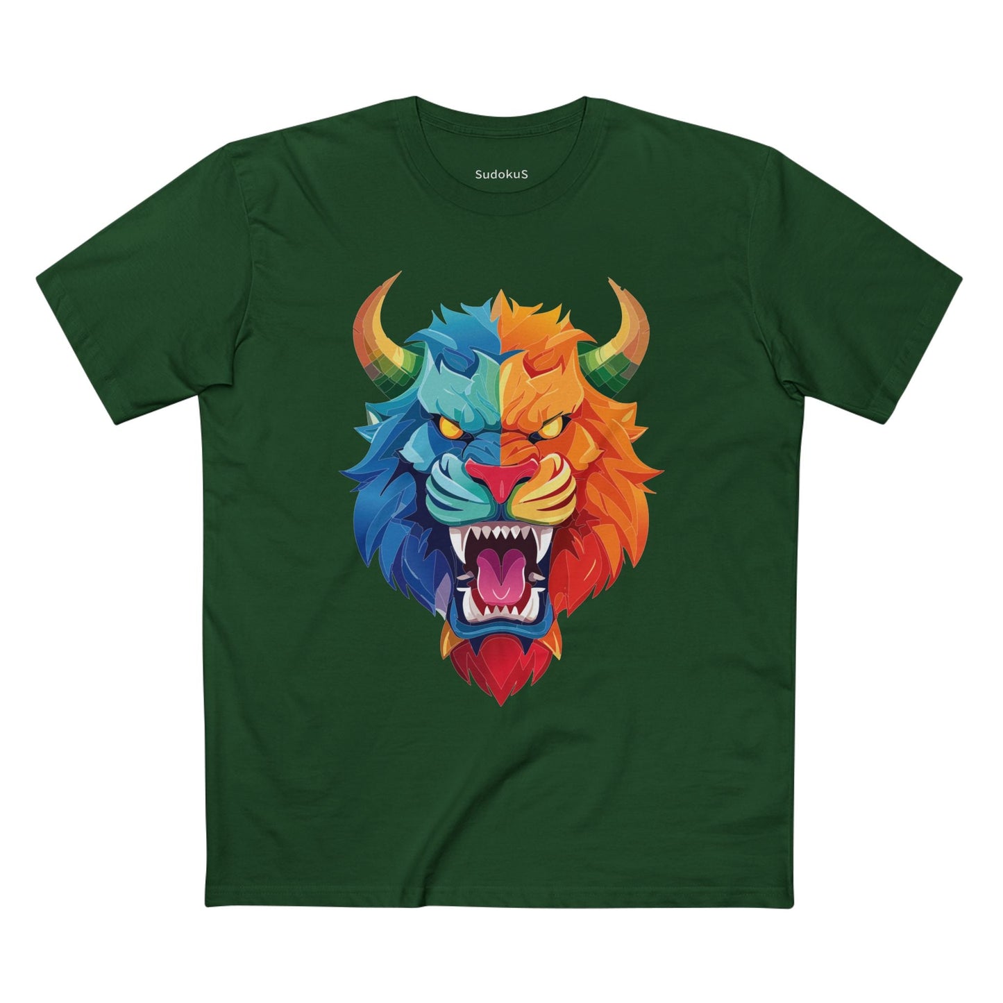Cartoon Monsters Graphic Unisex 100 Cotton Staple Tee 17