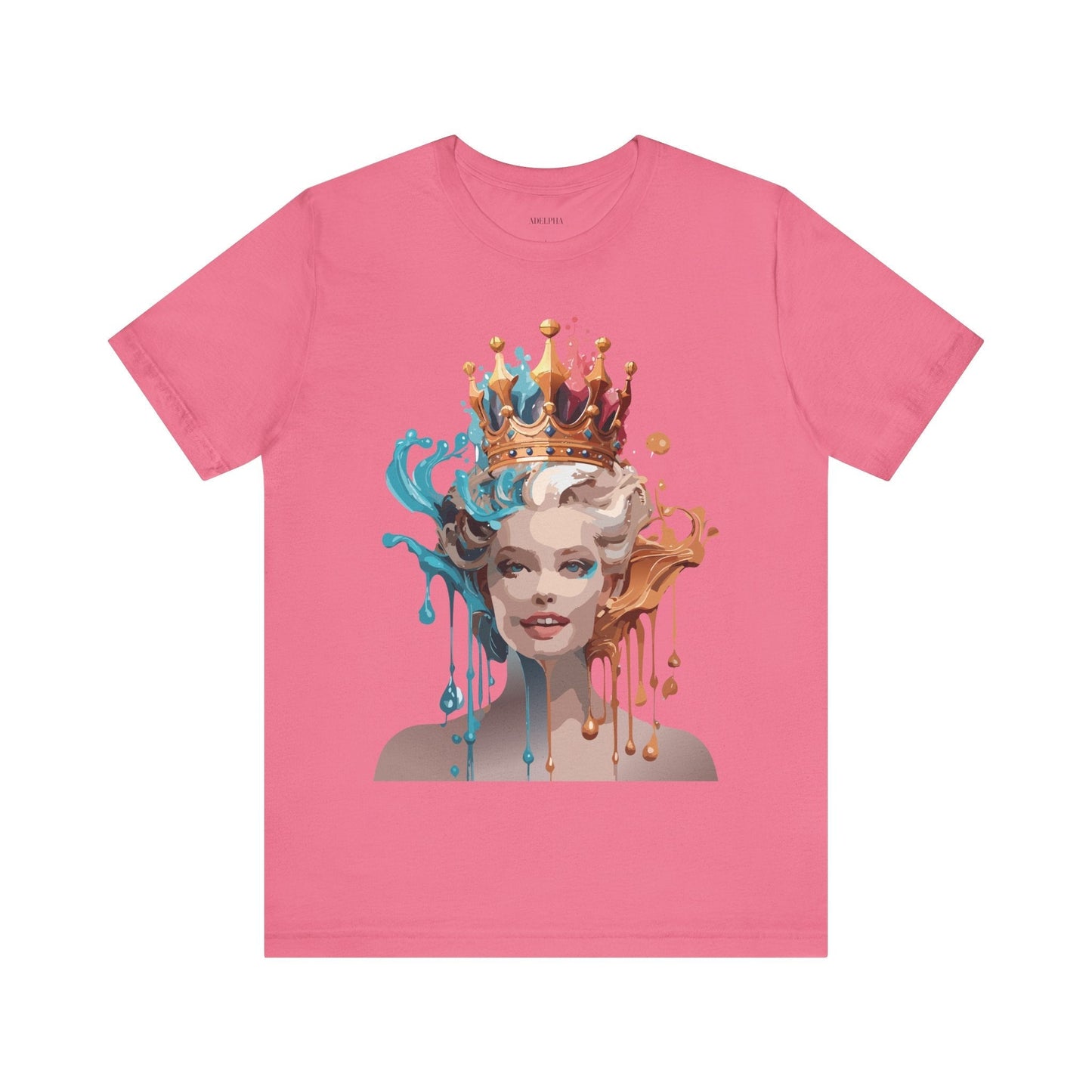 Queen Woman Portrait Graphic Unisex 100 Cotton Vintage Artwork Tee 28