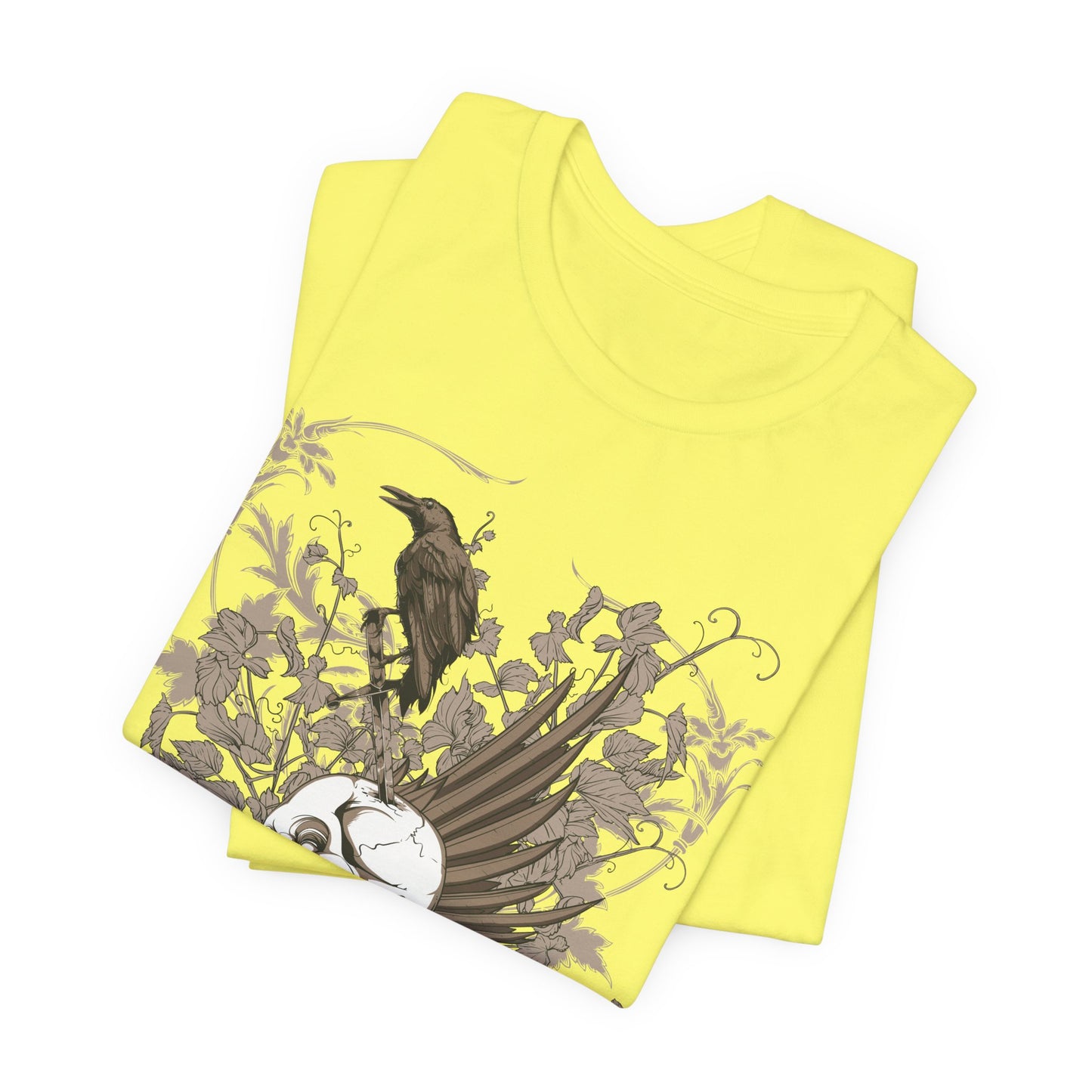 Forever Resting Head Tee, Edgy Graphic Shirt, Music T-Shirt, Gothic Tees, Skull Shirt, Art Design Tee, Skull Graphic Top