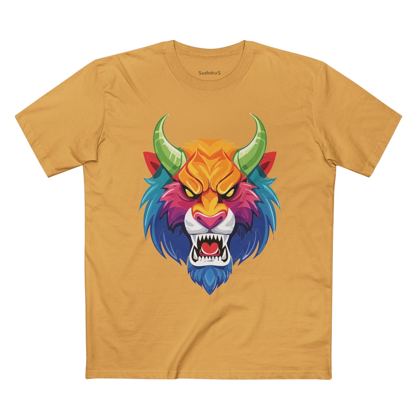 Cartoon Monsters Graphic Unisex 100 Cotton Staple Tee 22