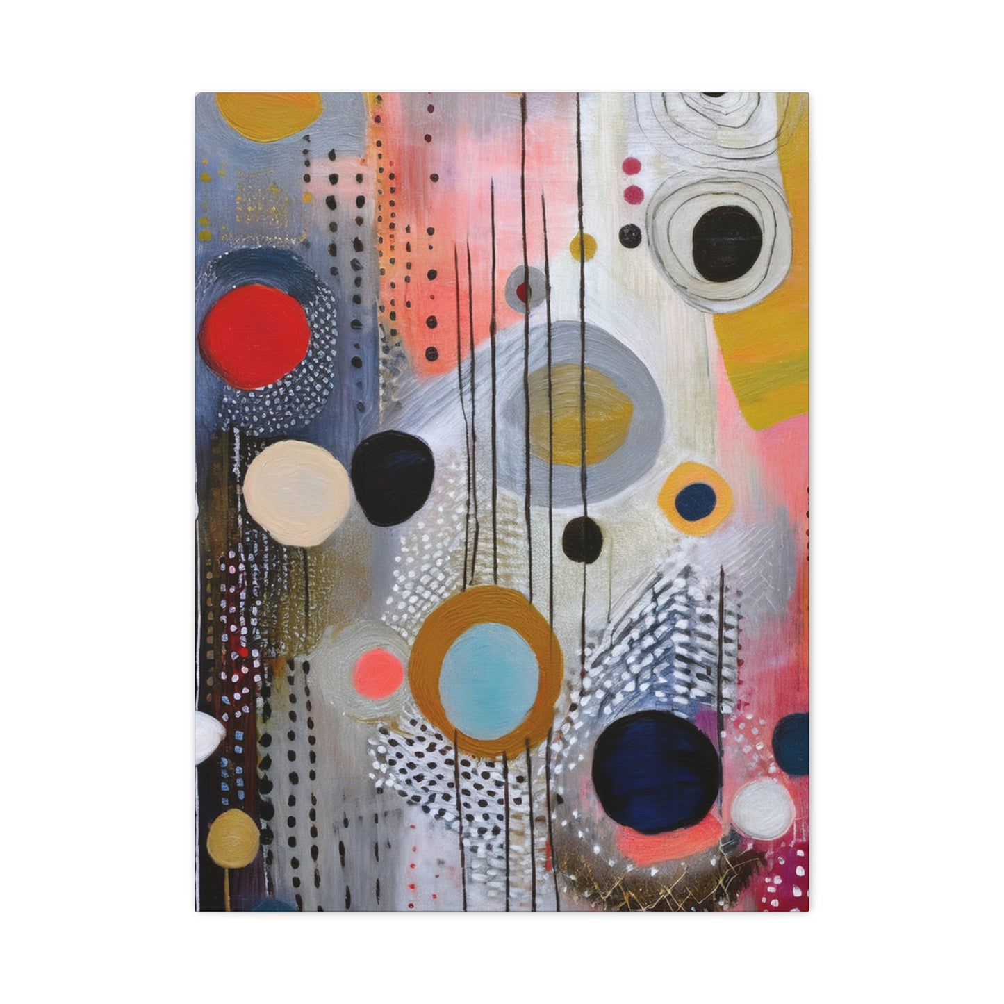 Abstract Oil Painting Print Canvas 20x24,20x30,24x30 24x32,24x36,30x40 32x48,36x48,40x60 Pine-Wood Inner Frame ABS-109