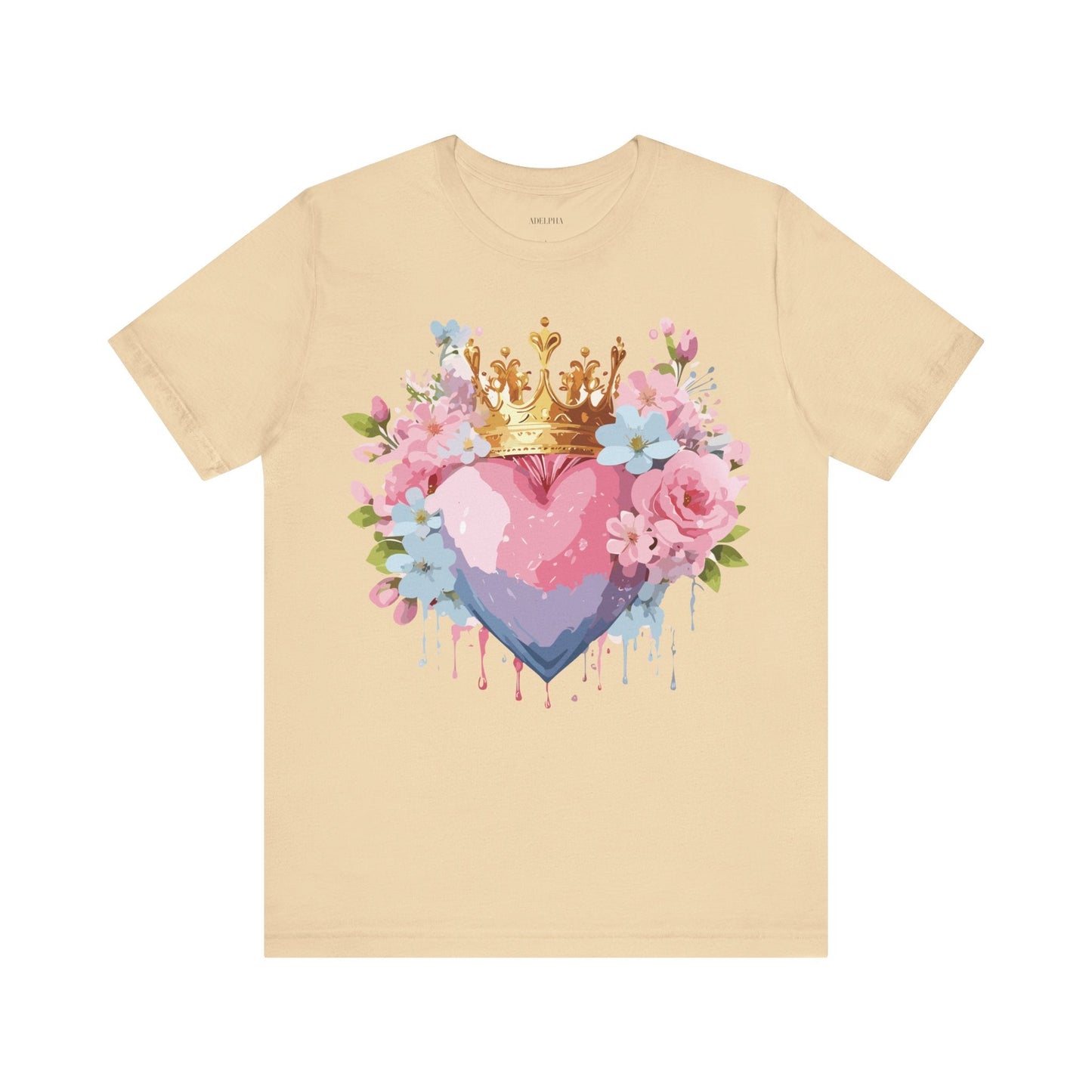 Valentine Graphic Tee Unisex Jersey Short Sleeve Adelpha Vintage Inspired Artwork