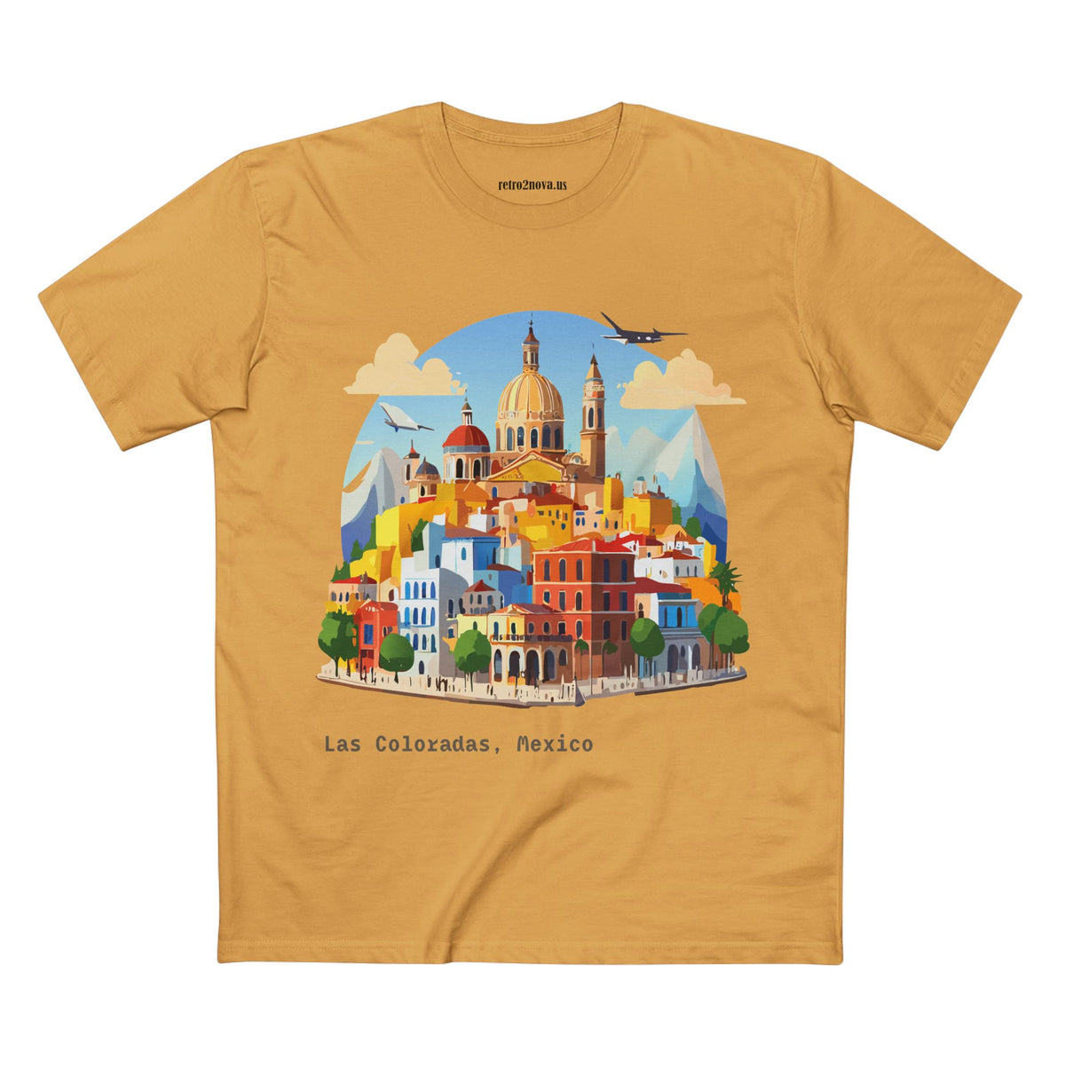 Las Coloradas Mexico Cityscape tee | Travel souvenir tee
