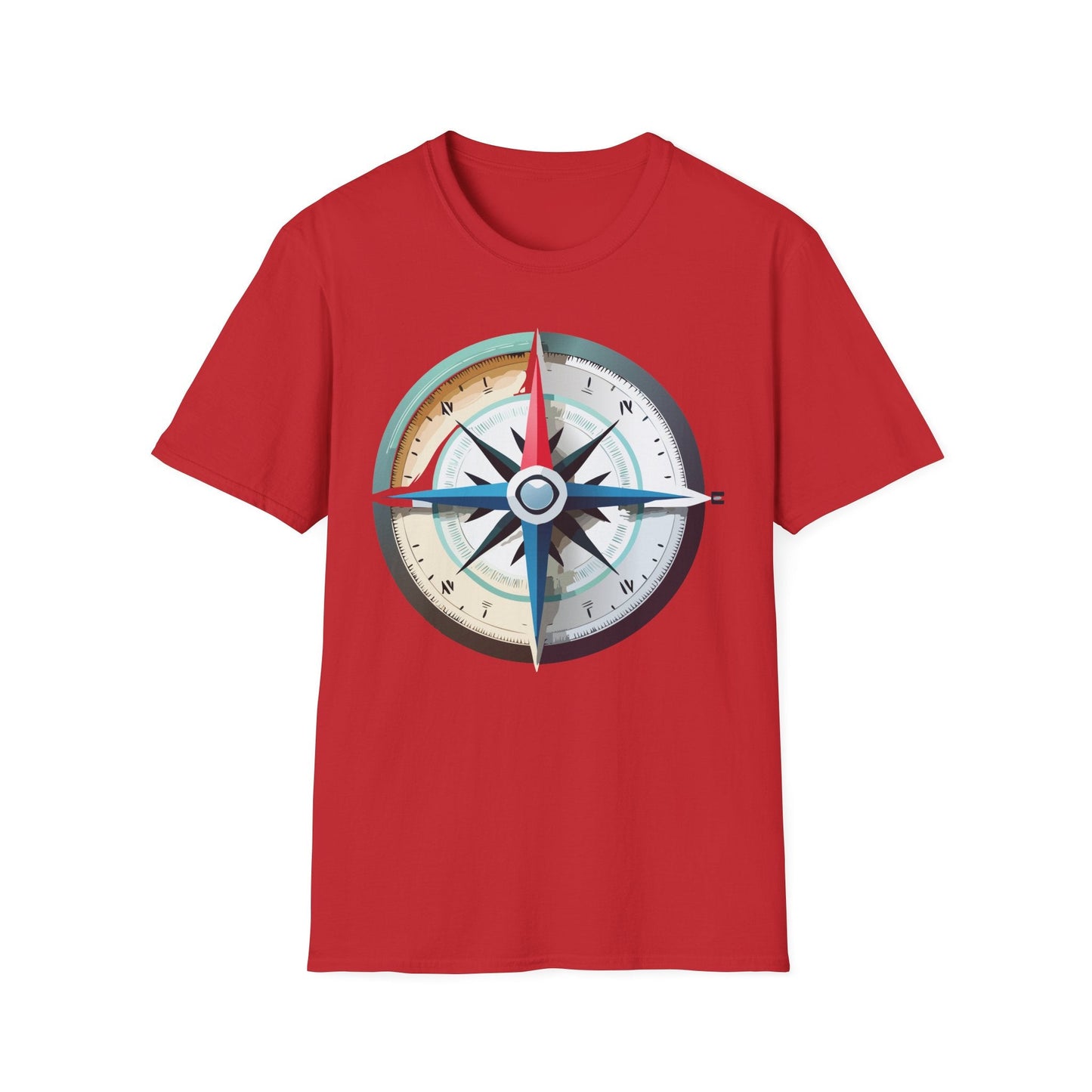 Compass Navigator Graphic Tee Unisex 100 Cotton 17