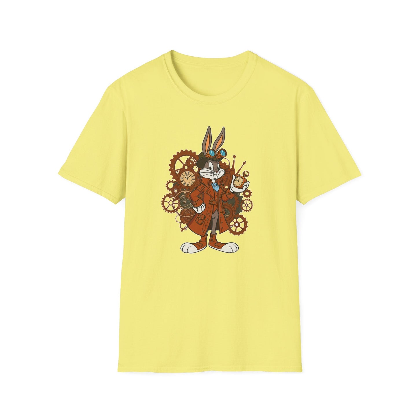 Bugs Bunny Shirt Unisex T Shirt Cartoon Tee 100 Percent Cotton Gildan Softstyle Graphic Tee