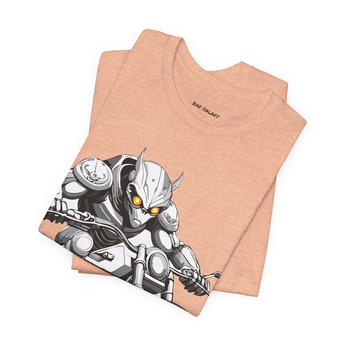 Alien Graphic Unisex Cotton Bella+Canvas Tee with Art Design b84