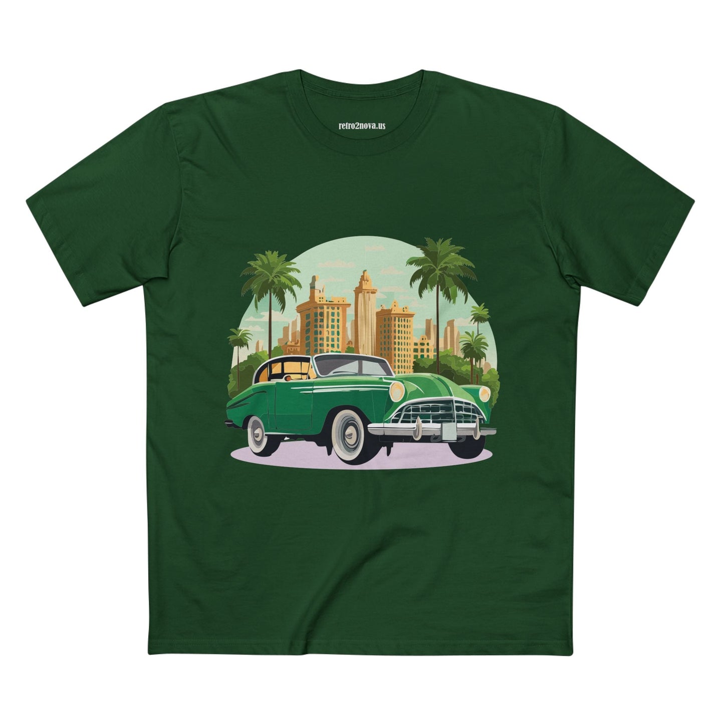 Retro Car Shirts Vintage Car Tee RC 18 Unisex Premium Cotton Art Print Tee Limited Edition