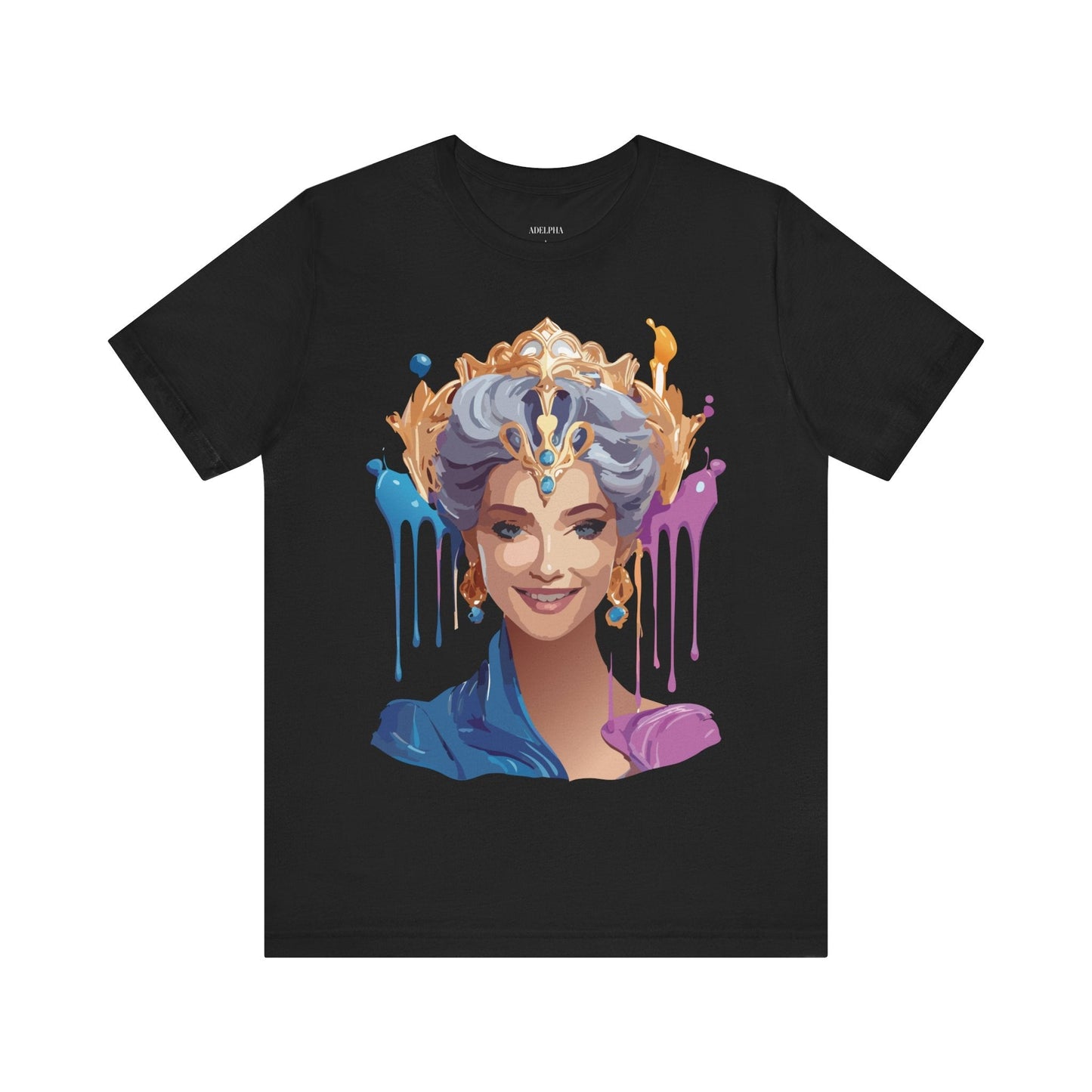 Queen Woman Portrait Graphic Unisex 100 Cotton Vintage Artwork Tee 18