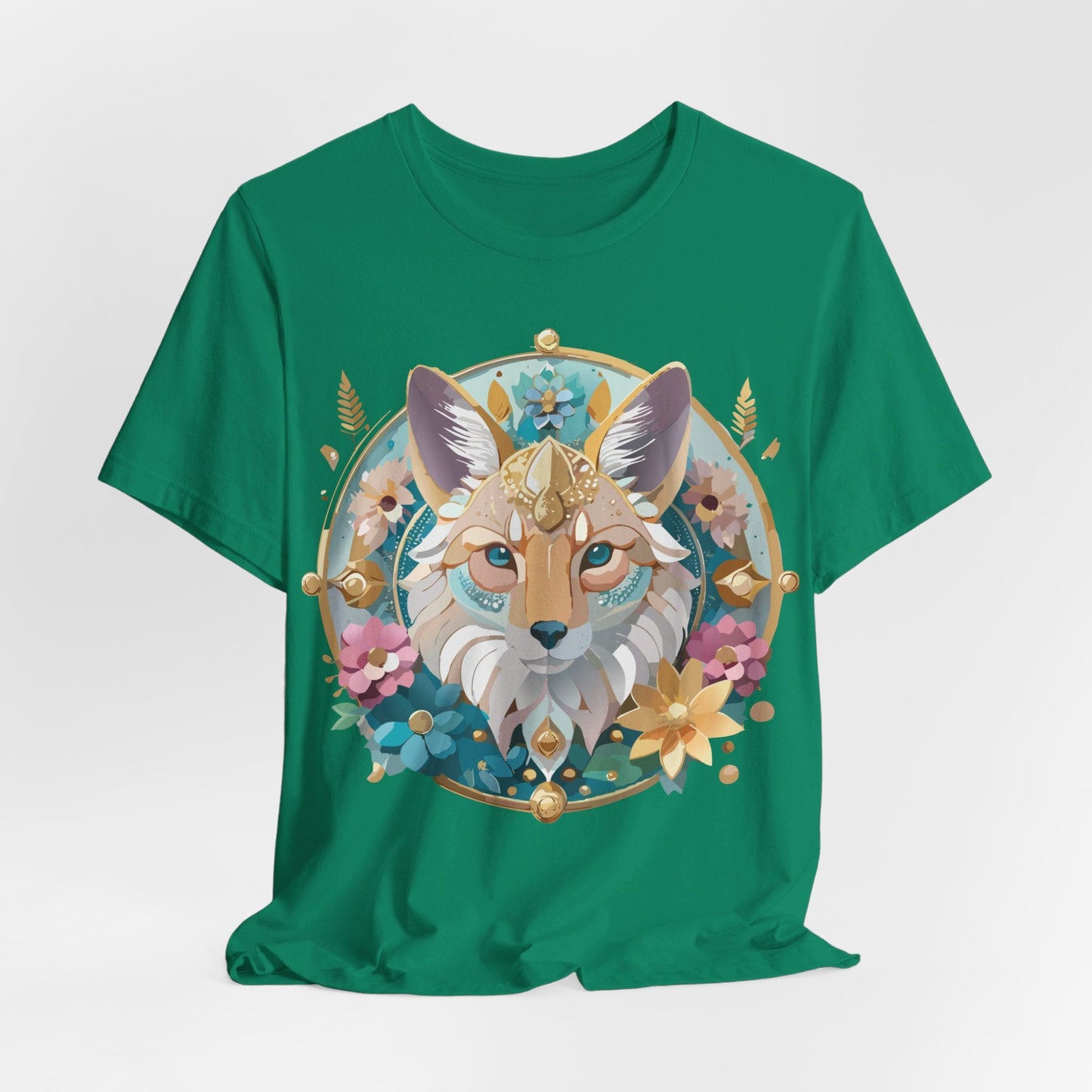 Adelpha Vintage Inspired Graphic Tee Medallion Art Unisex Short Sleeve Shirt Premium