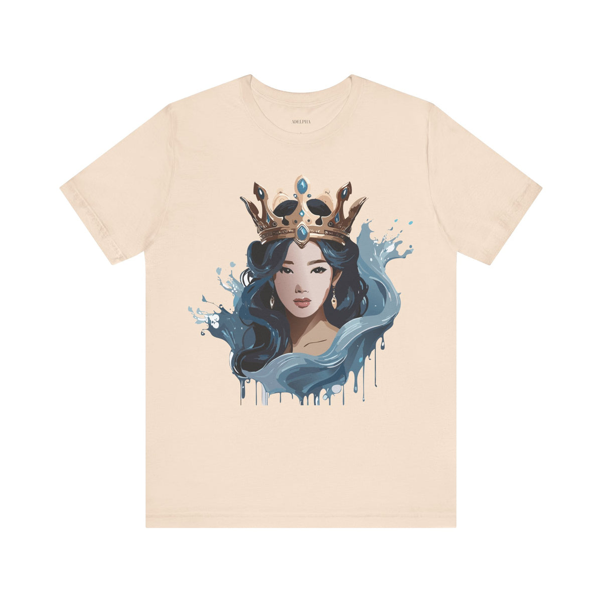 Queen Graphic Unisex Cotton Bella+Canvas Tee with Art Design m192